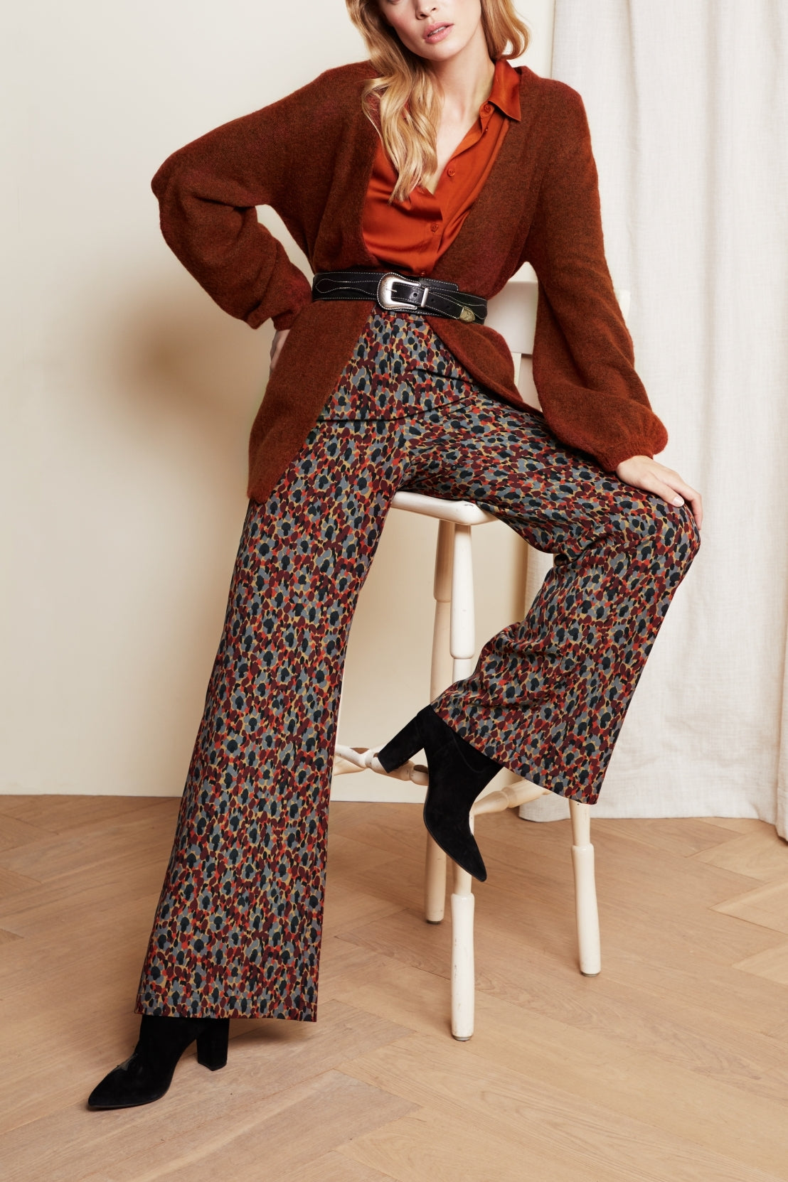 Puck Otte Trousers Fabienne chapot - second hand