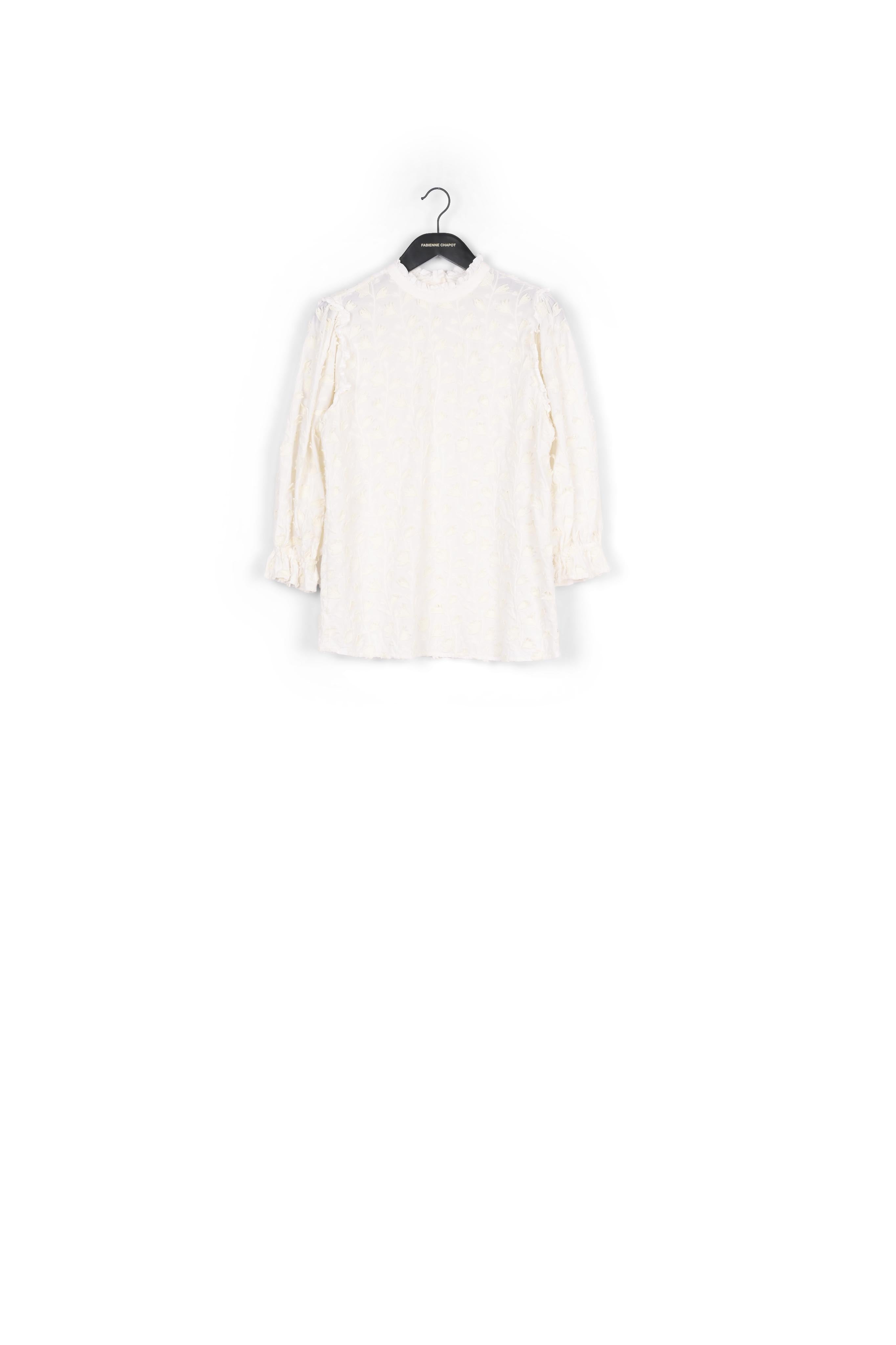 Fien Broderie Top Fabienne chapot - second hand
