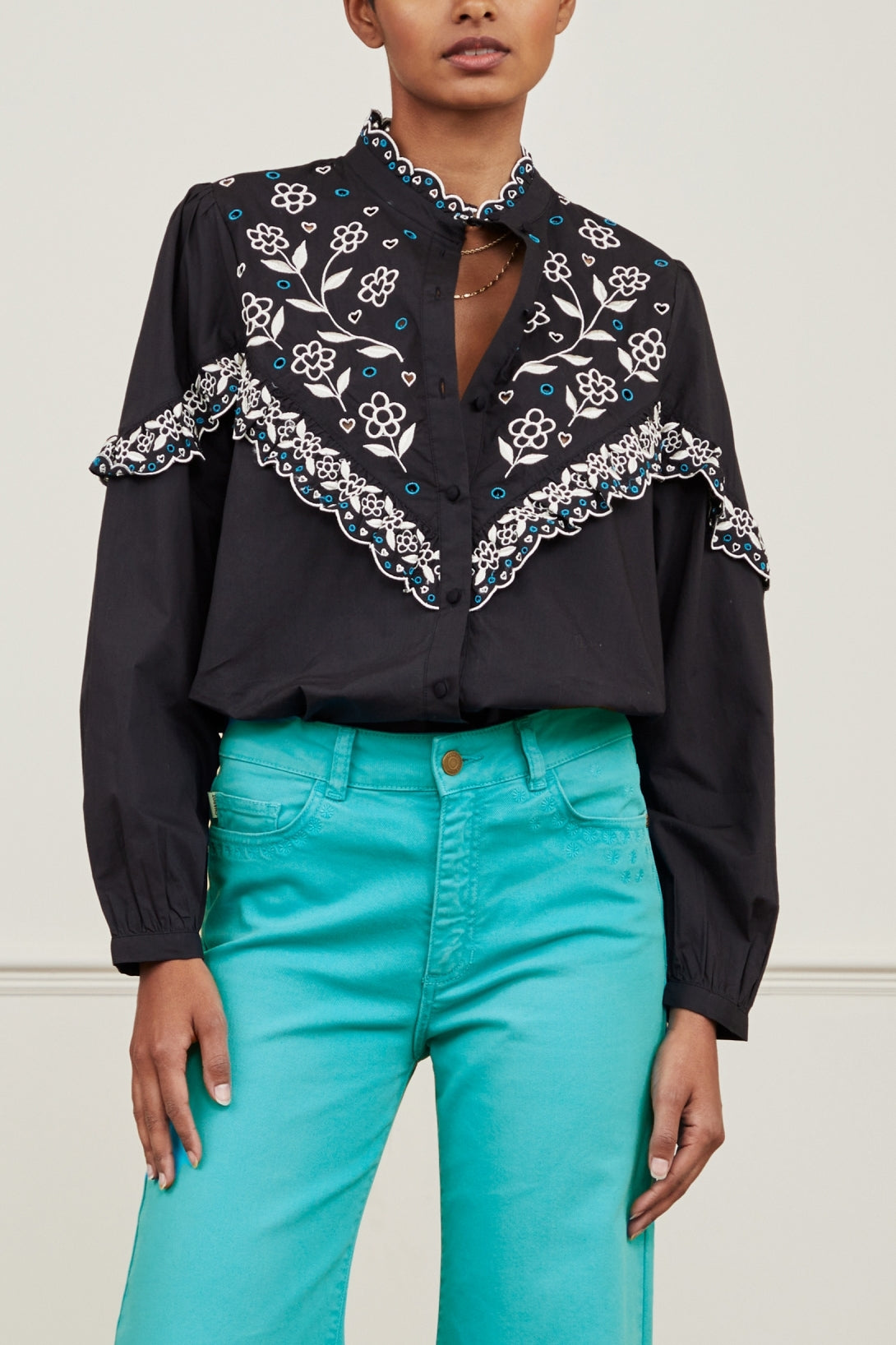 Daila Blouse Fabienne chapot - second hand