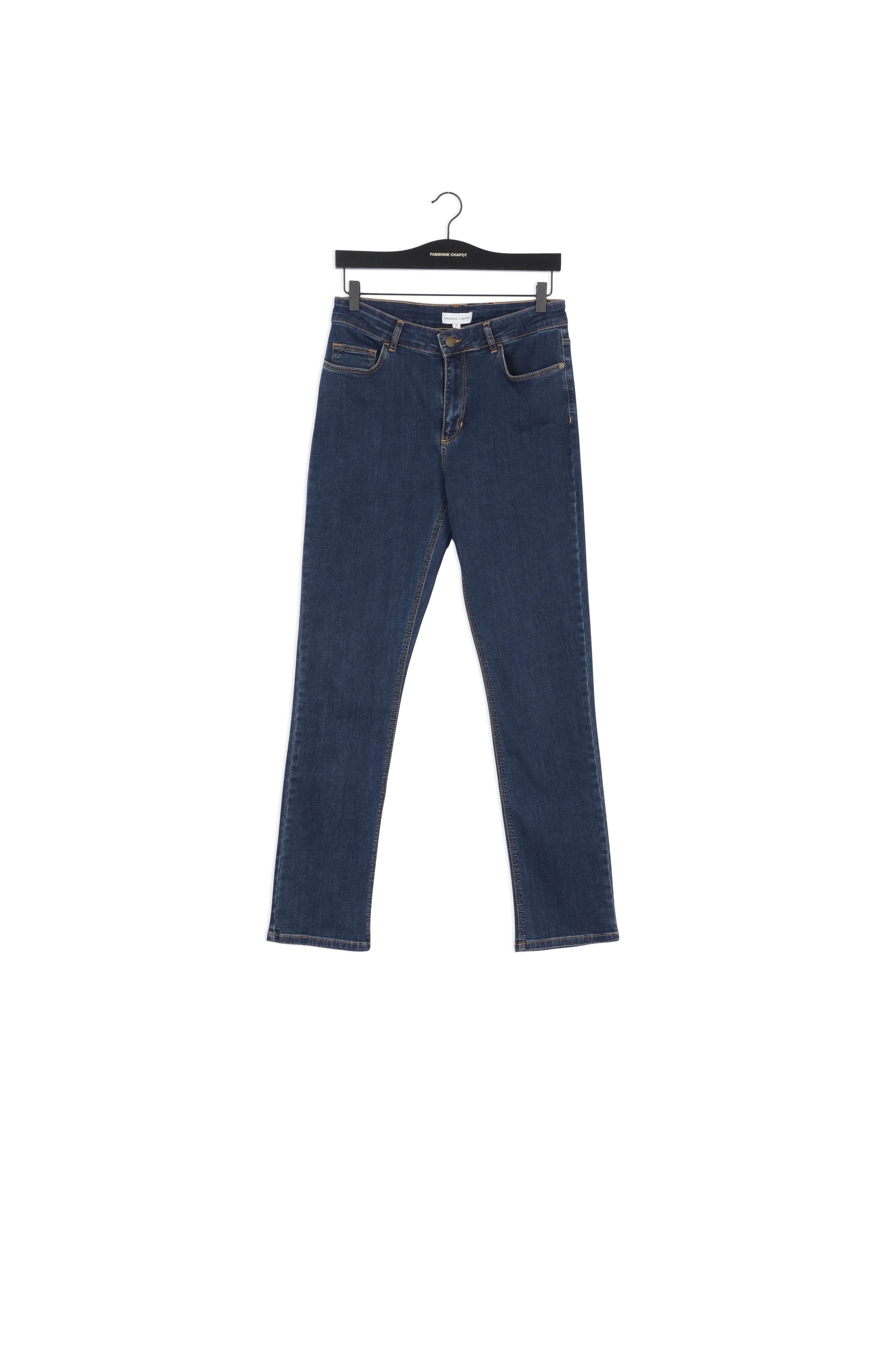 Eva Denim Slim Trousers Fabienne chapot - second hand