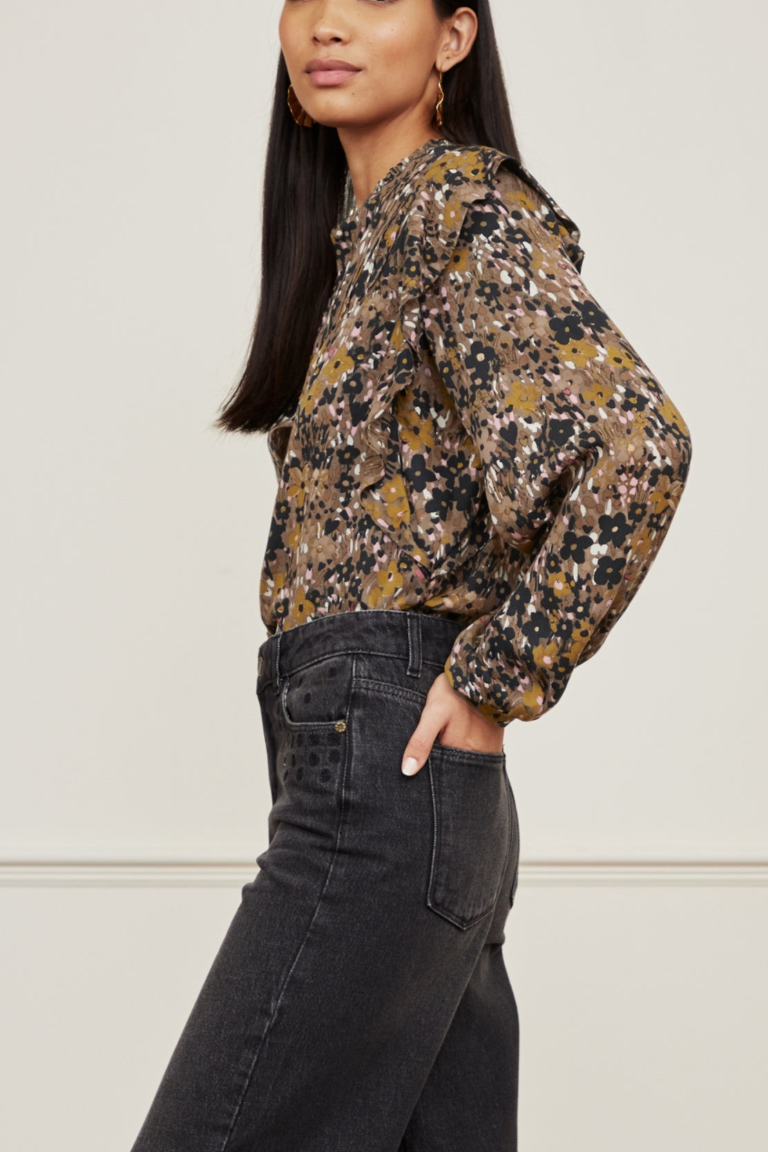 Bibi Tess Long Sleeve Blouse Fabienne chapot - second hand