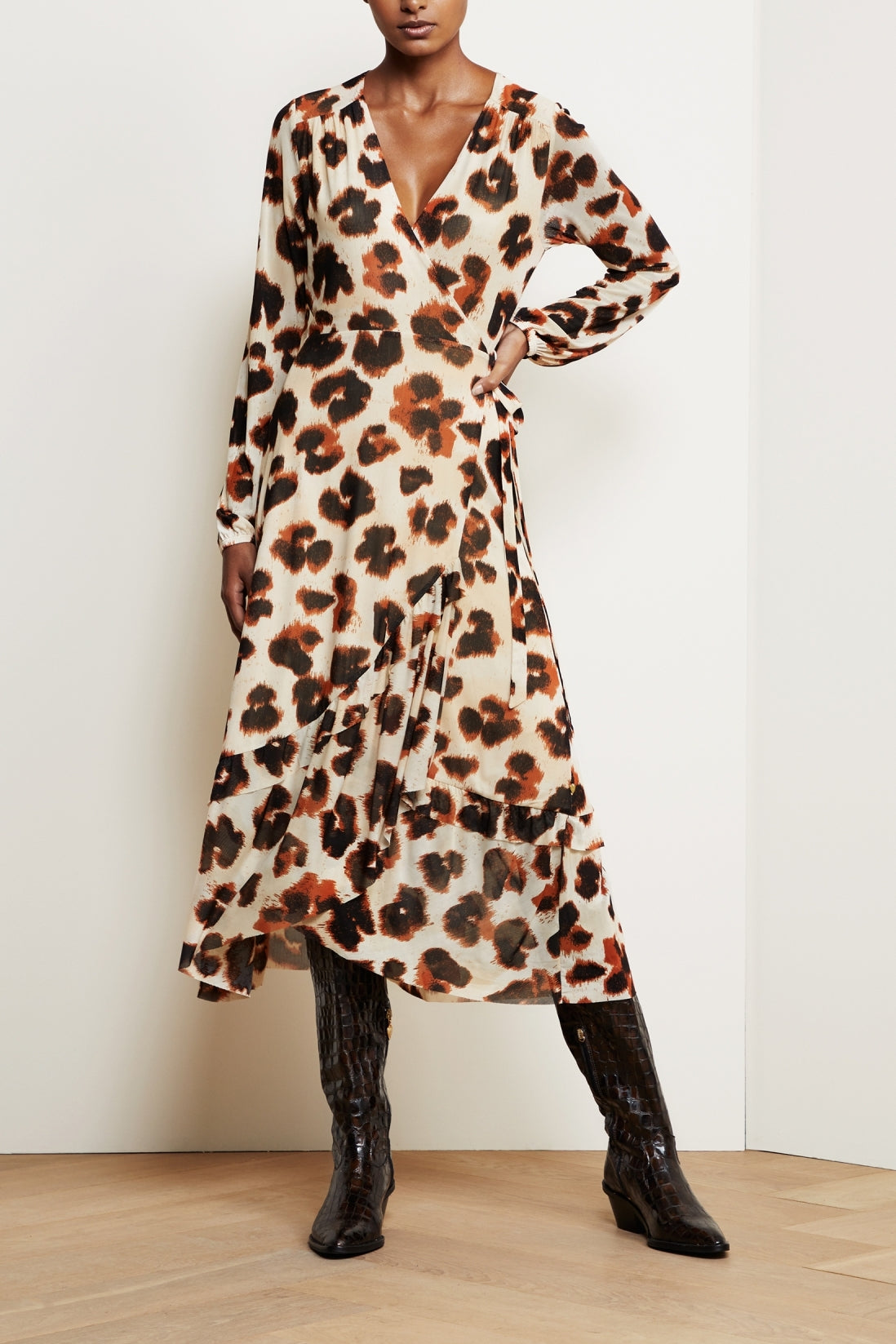 Natasja Frill Dress Fabienne chapot - second hand