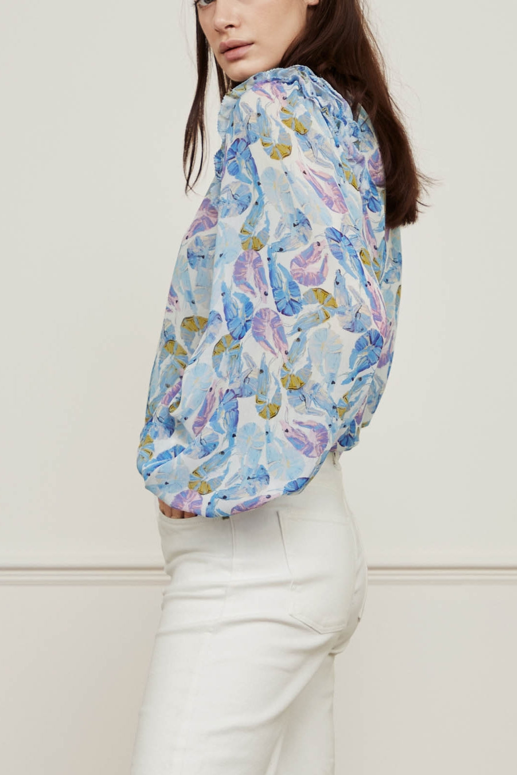 Azure Top Fabienne chapot - second hand