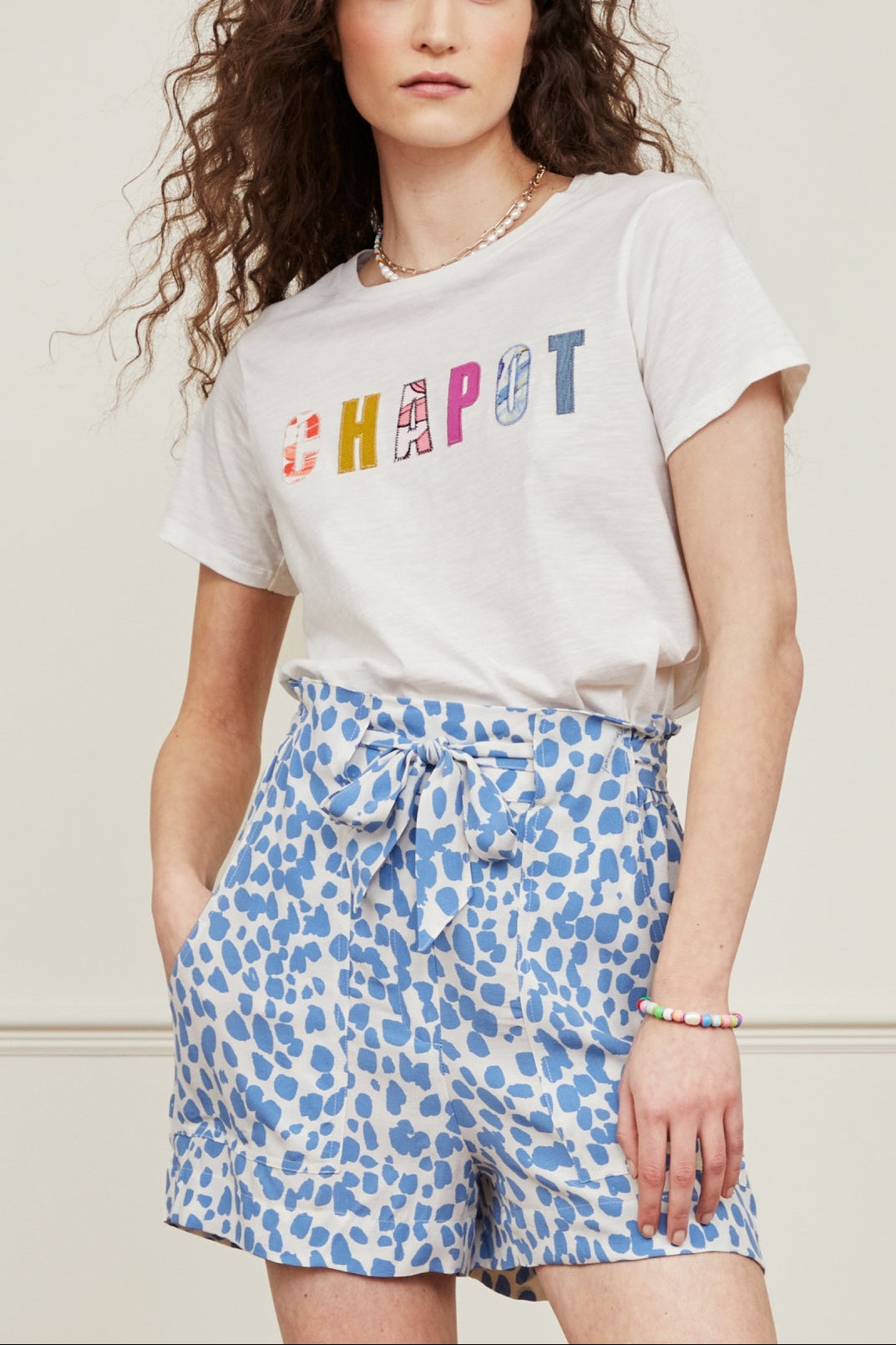 Patchwork Chapot T-Shirt Fabienne chapot - second hand