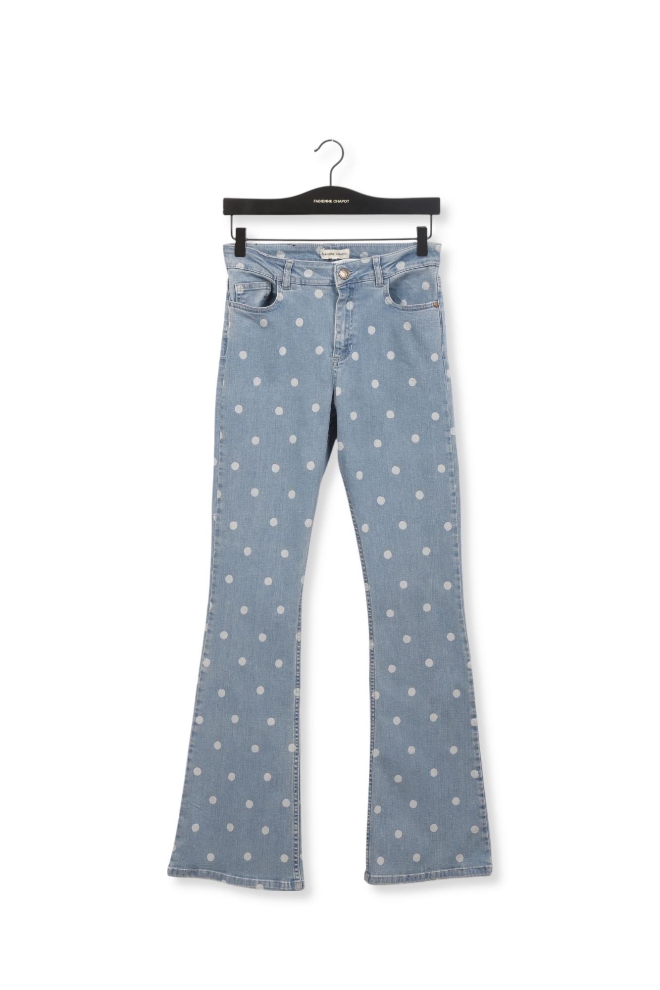 Eva Denim Flare Trousers Fabienne chapot - second hand