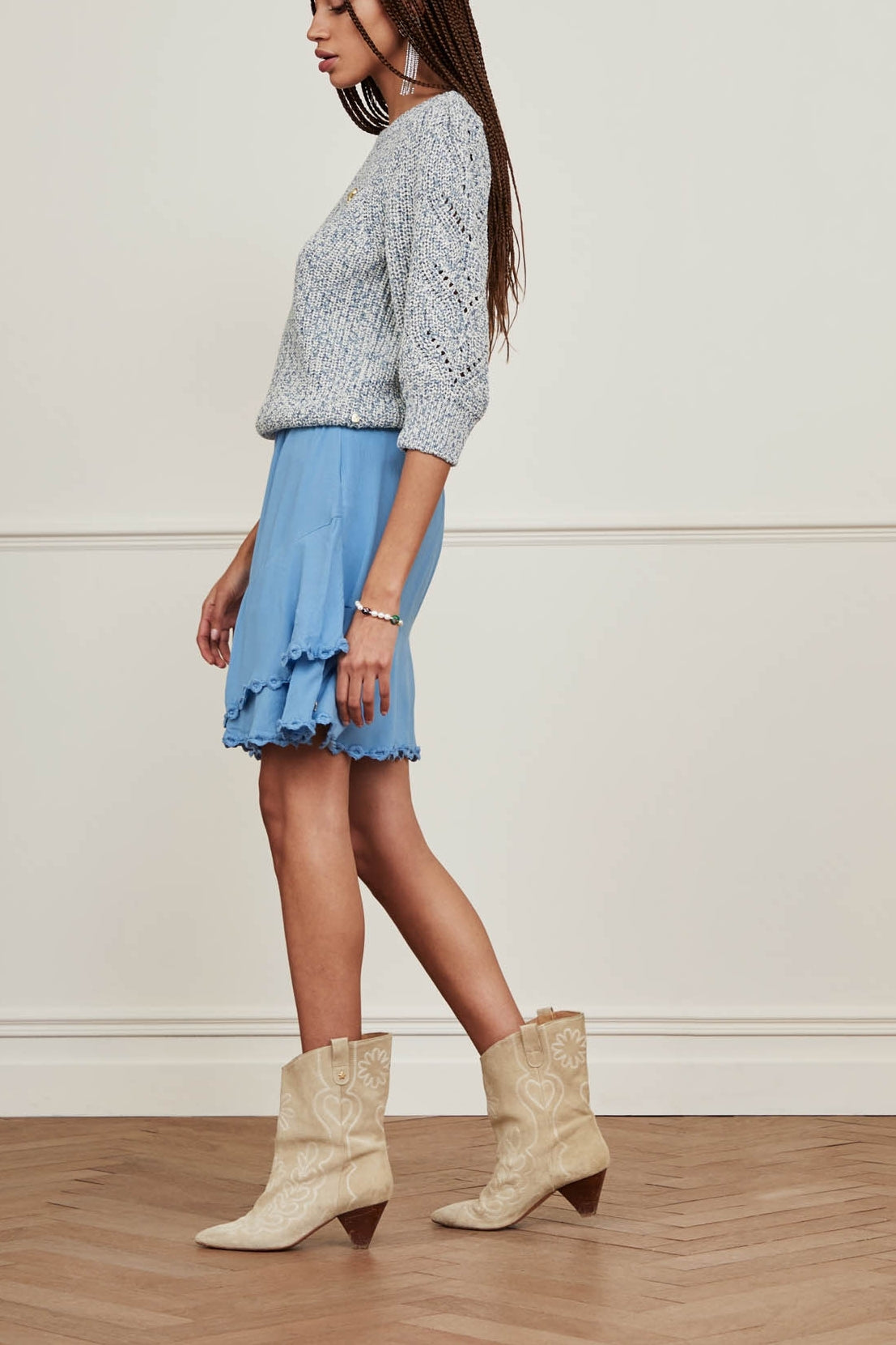 Milly Skirt Fabienne chapot - second hand