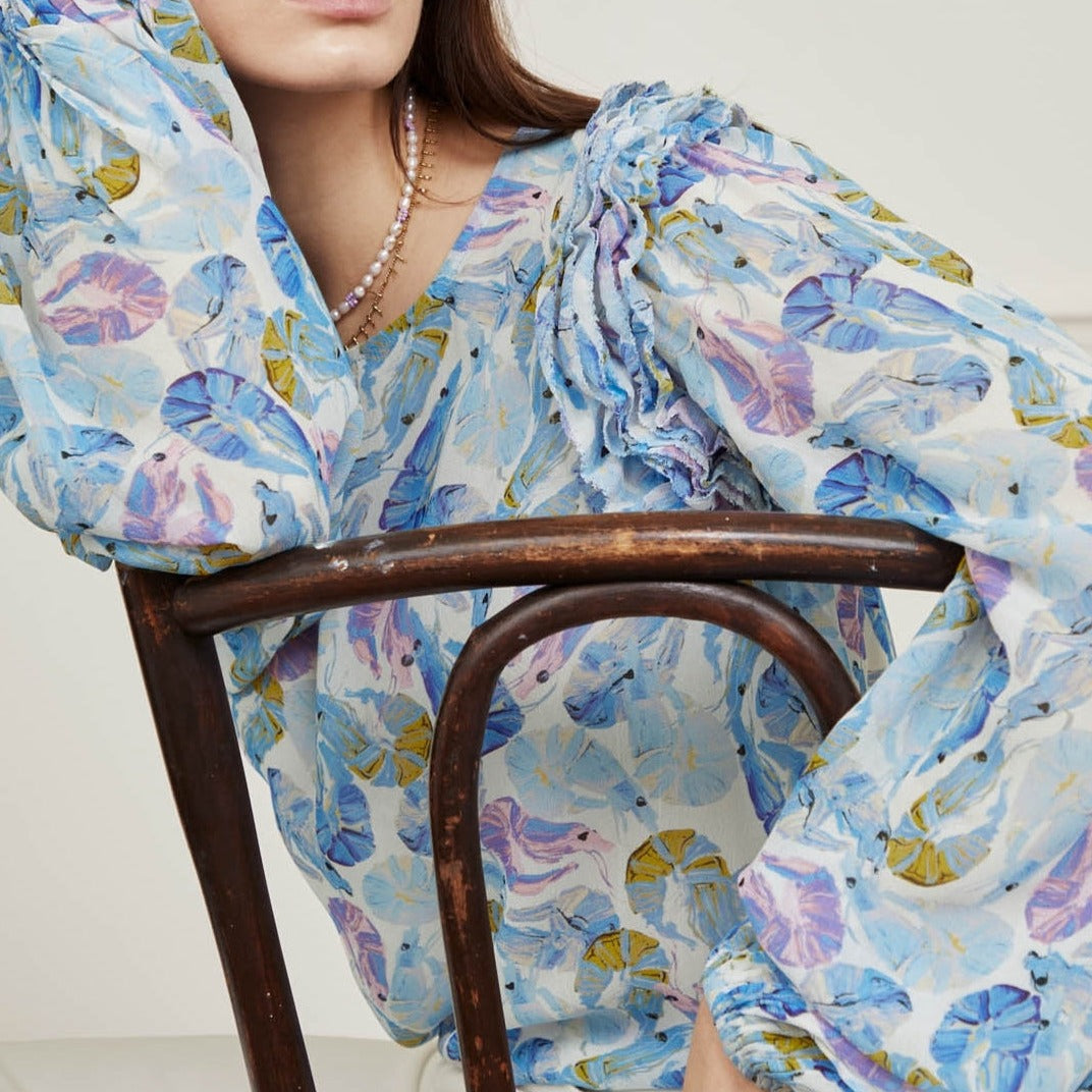 Azure Top Fabienne chapot - second hand