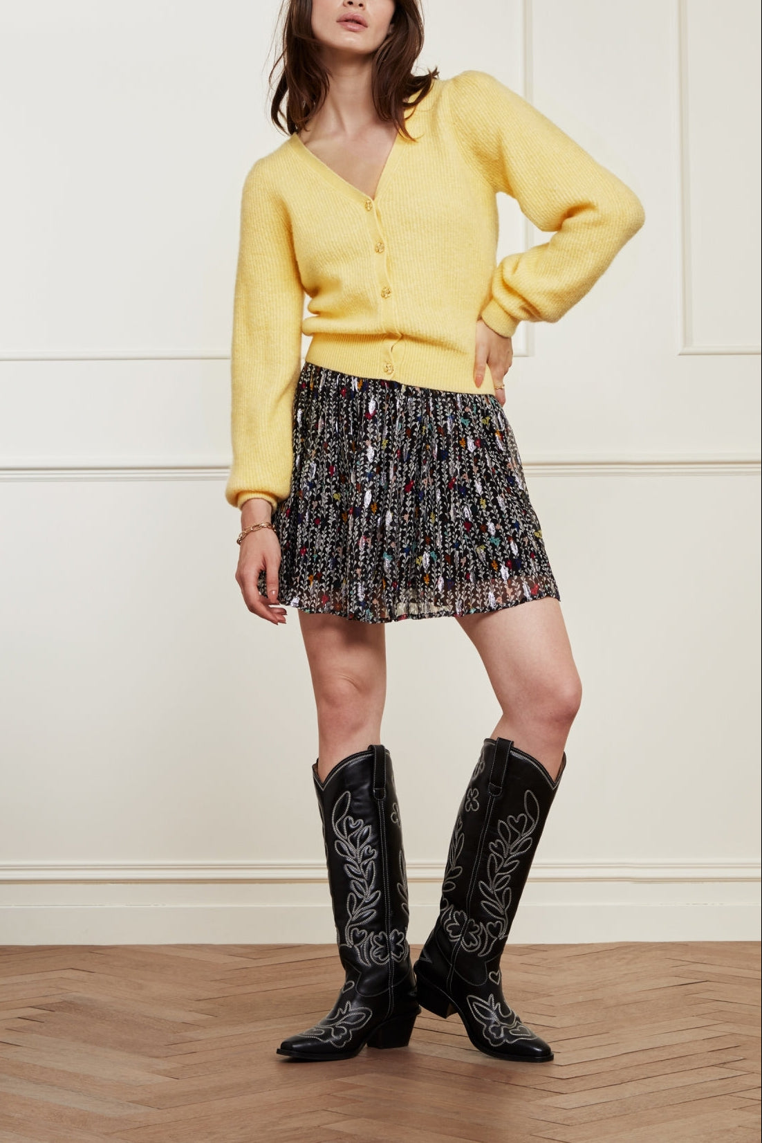 Sally Cardigan Long Sleeve Fabienne chapot - second hand