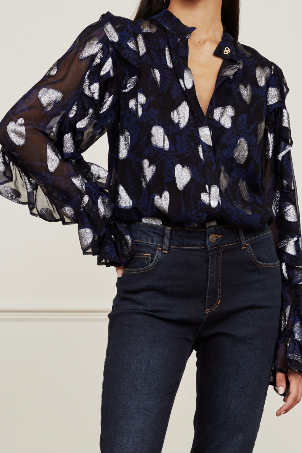 Josie Indi  Blouse Fabienne chapot - second hand