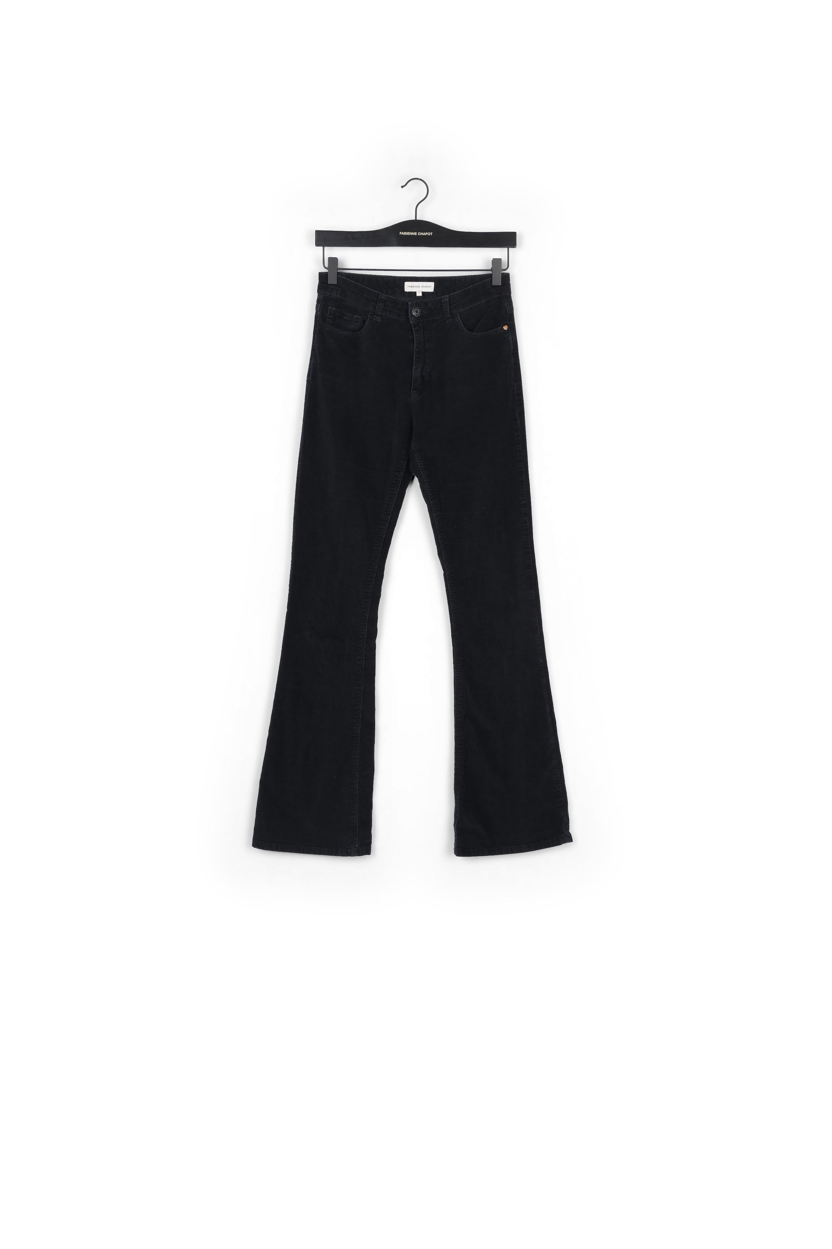 Eva Corduroy Flare Trousers Fabienne chapot - second hand