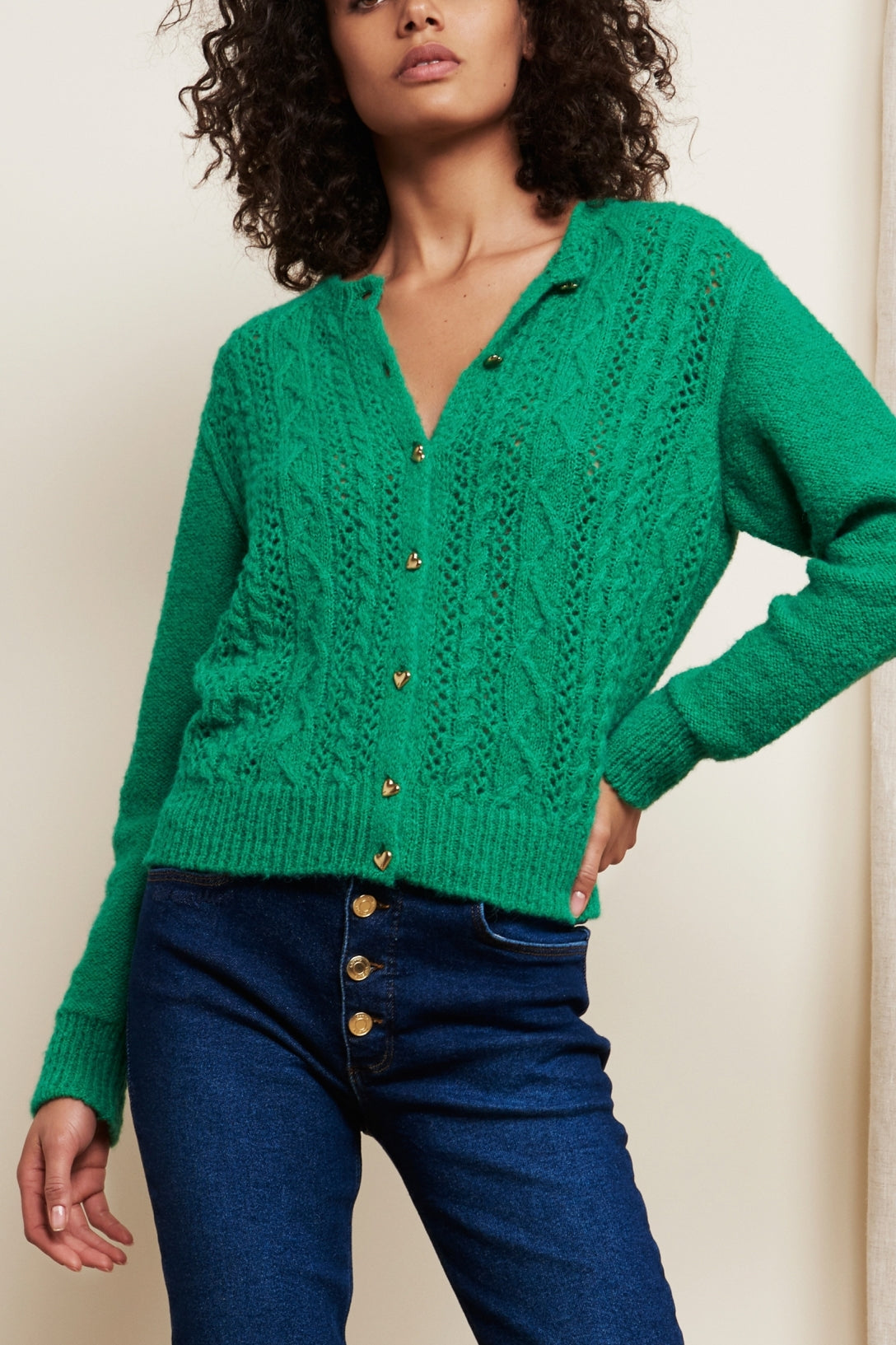 Caro Lou Cardigan Fabienne chapot - second hand