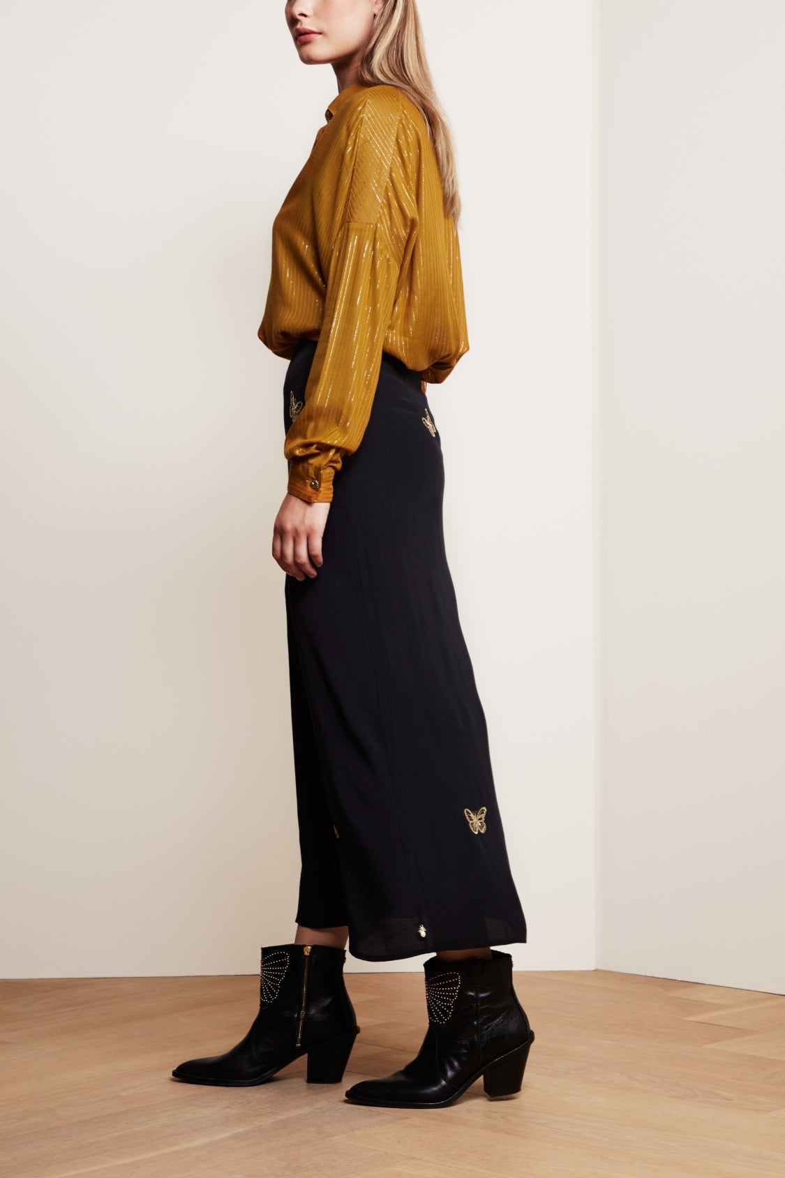 Laurie Embro Skirt Fabienne chapot - second hand