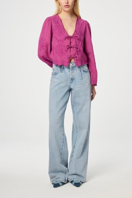 Lucy Wide Leg Jeans Fabienne chapot - second hand
