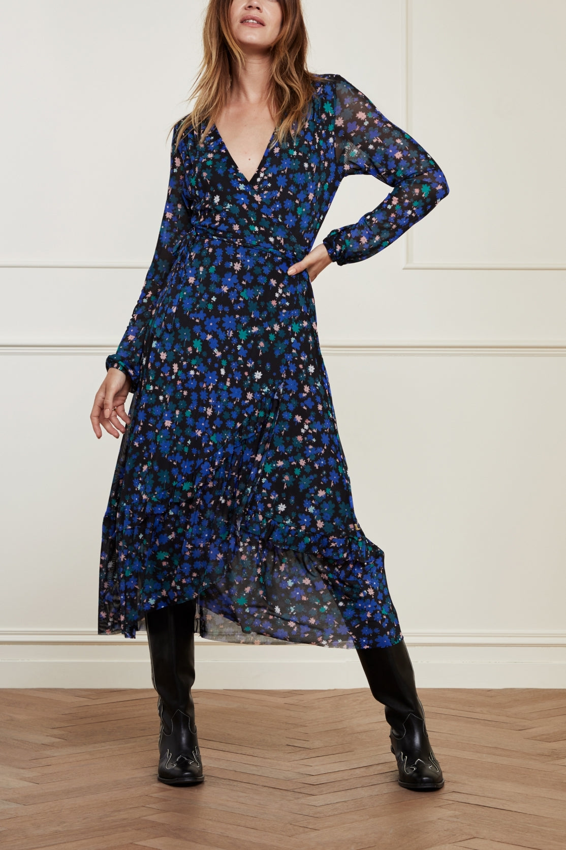 Natasja Frill Dress Fabienne chapot - second hand