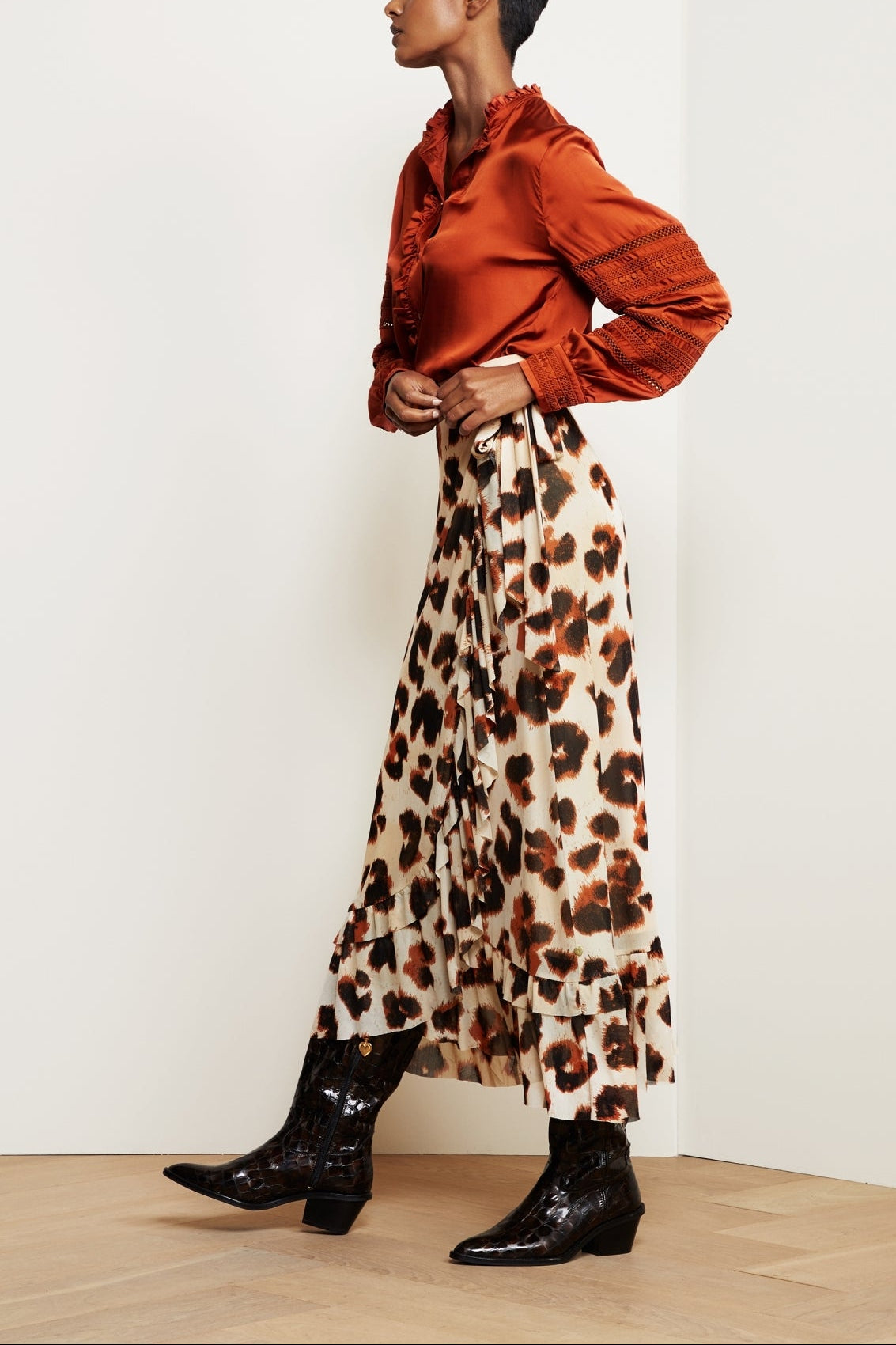 Bobo Frill Skirt Fabienne chapot - second hand