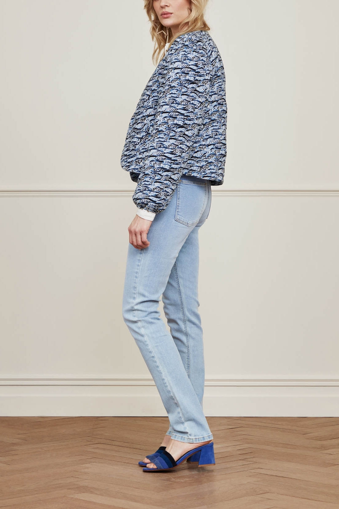 Eva Denim Slim Trousers Fabienne chapot - second hand