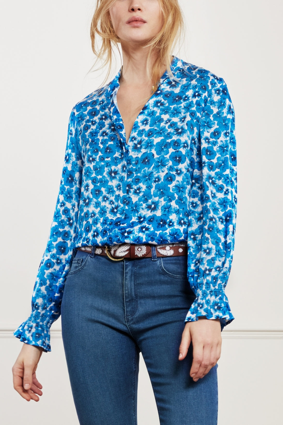 Studio Blouse Fabienne chapot - second hand