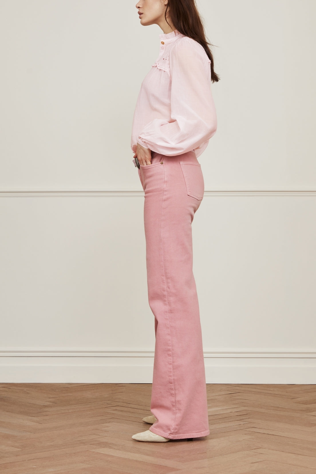Eva Wide Leg Trousers Fabienne chapot - second hand