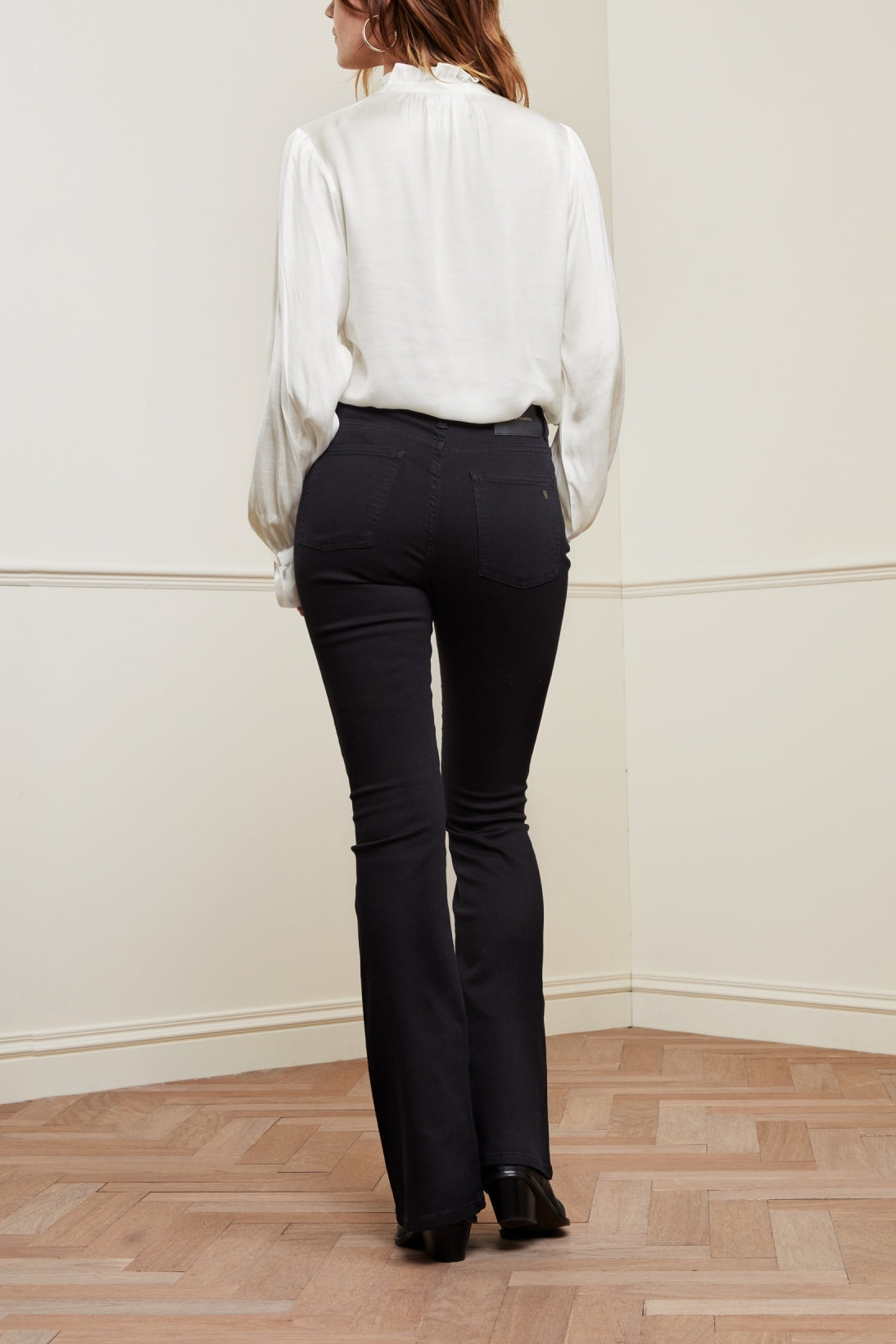 Eva Solid Flare Trousers Fabienne chapot - second hand
