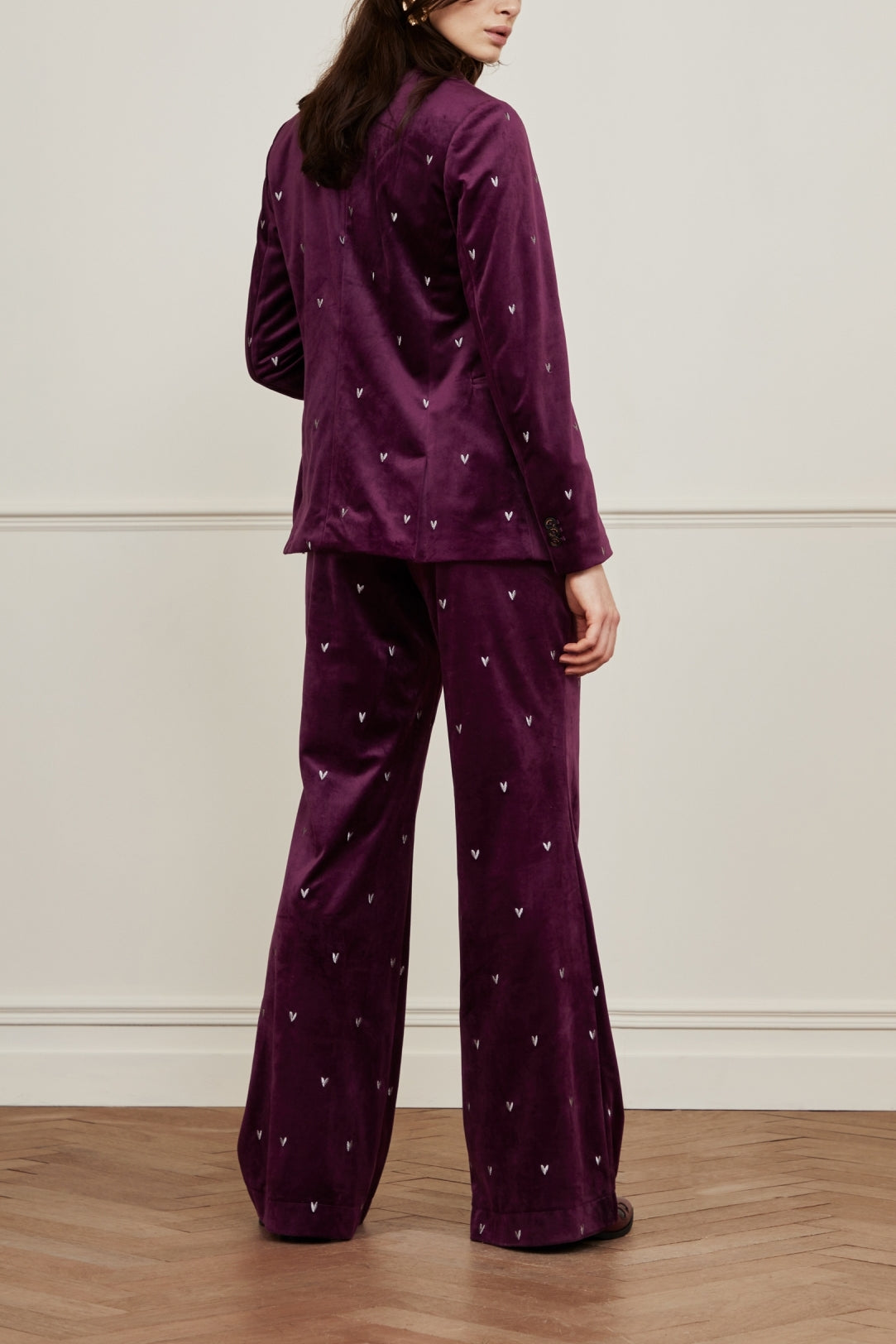 Puck Velvet Trousers Fabienne chapot - second hand