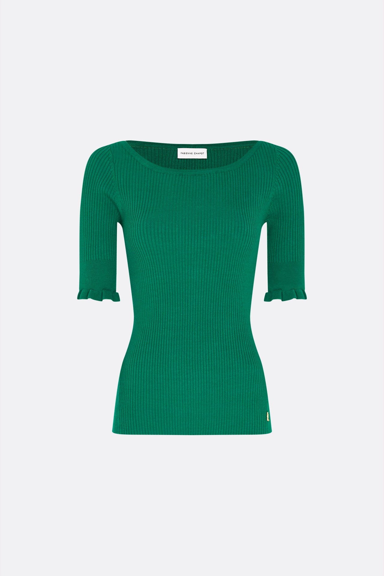 Sanne Short Sleeve Boatneck  Pullover Fabienne chapot - second hand