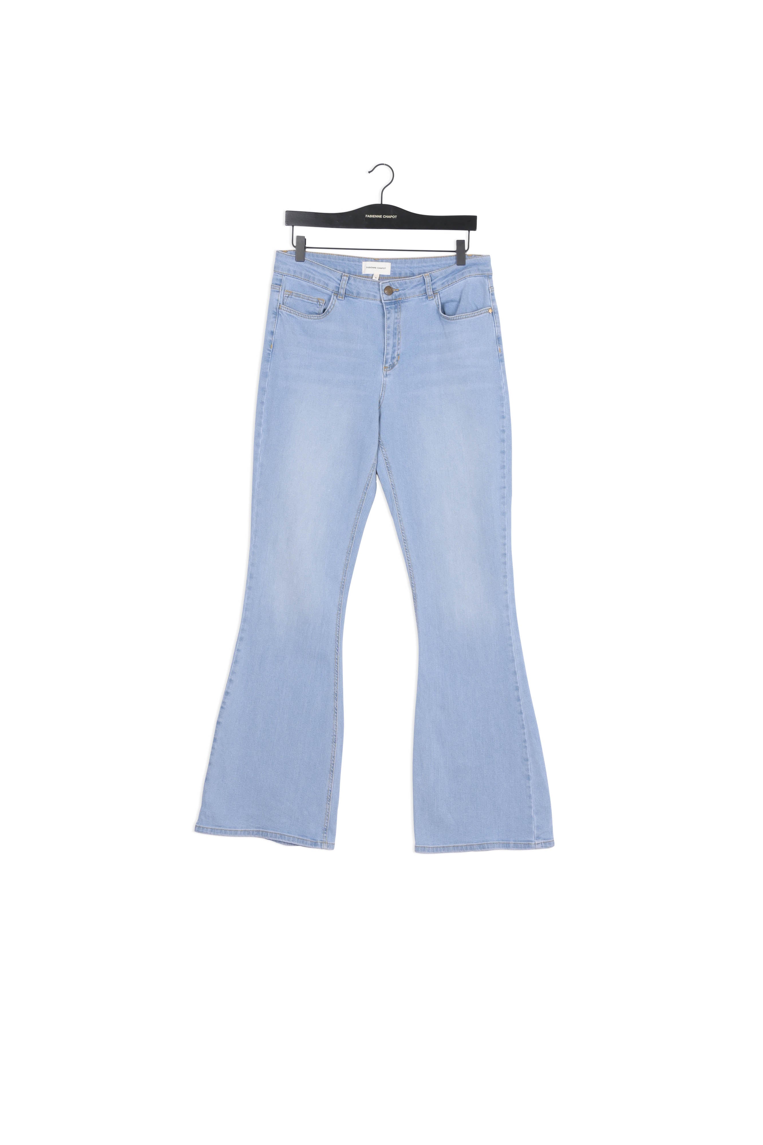 Eva Denim Flare Trousers Fabienne chapot - second hand