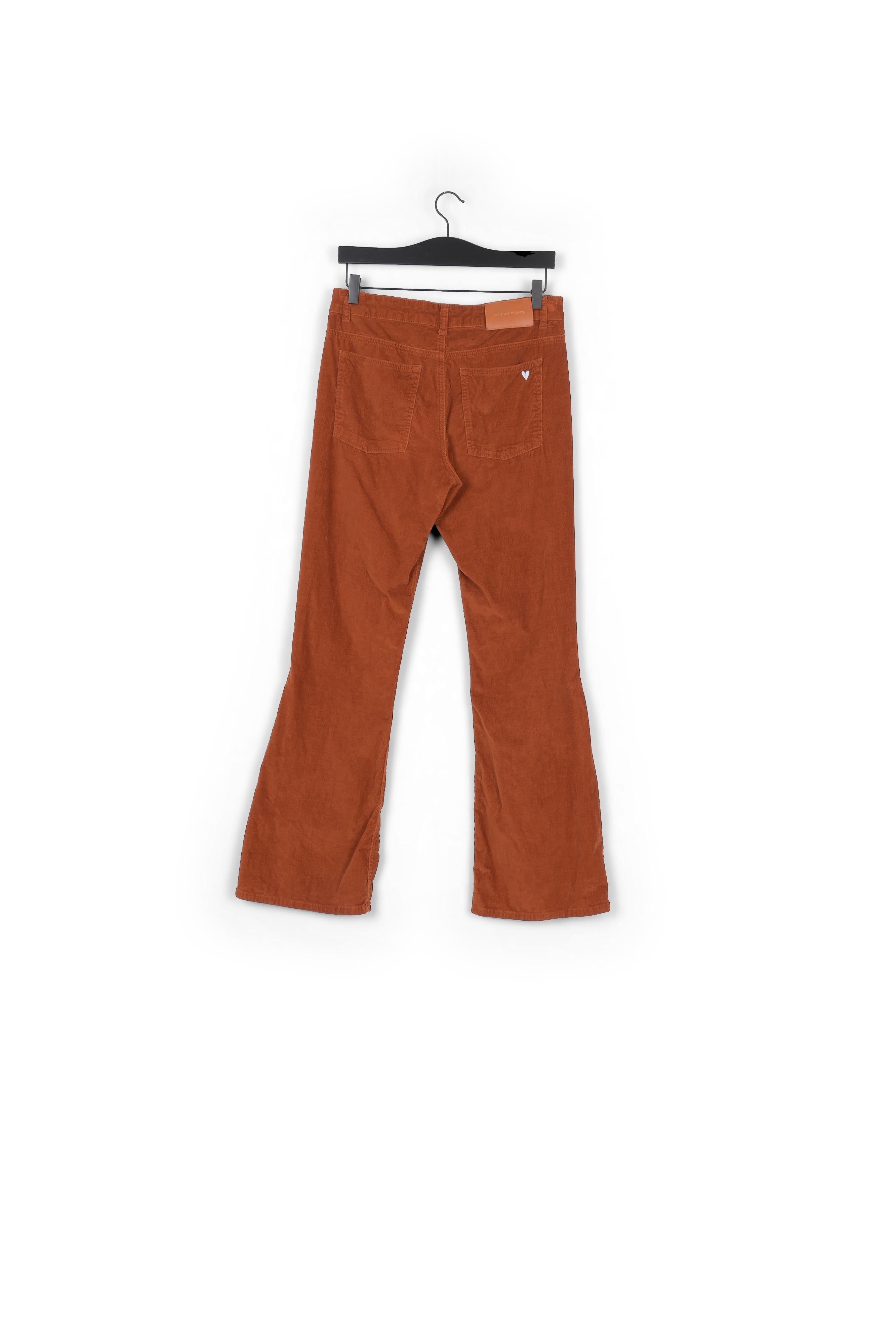 Eva Corduroy Flare Trousers Fabienne chapot - second hand