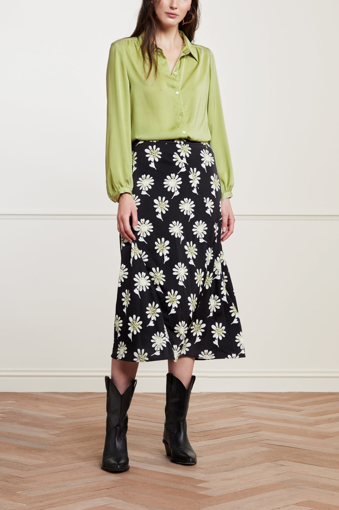 Mira Solid Blouse Fabienne chapot - second hand