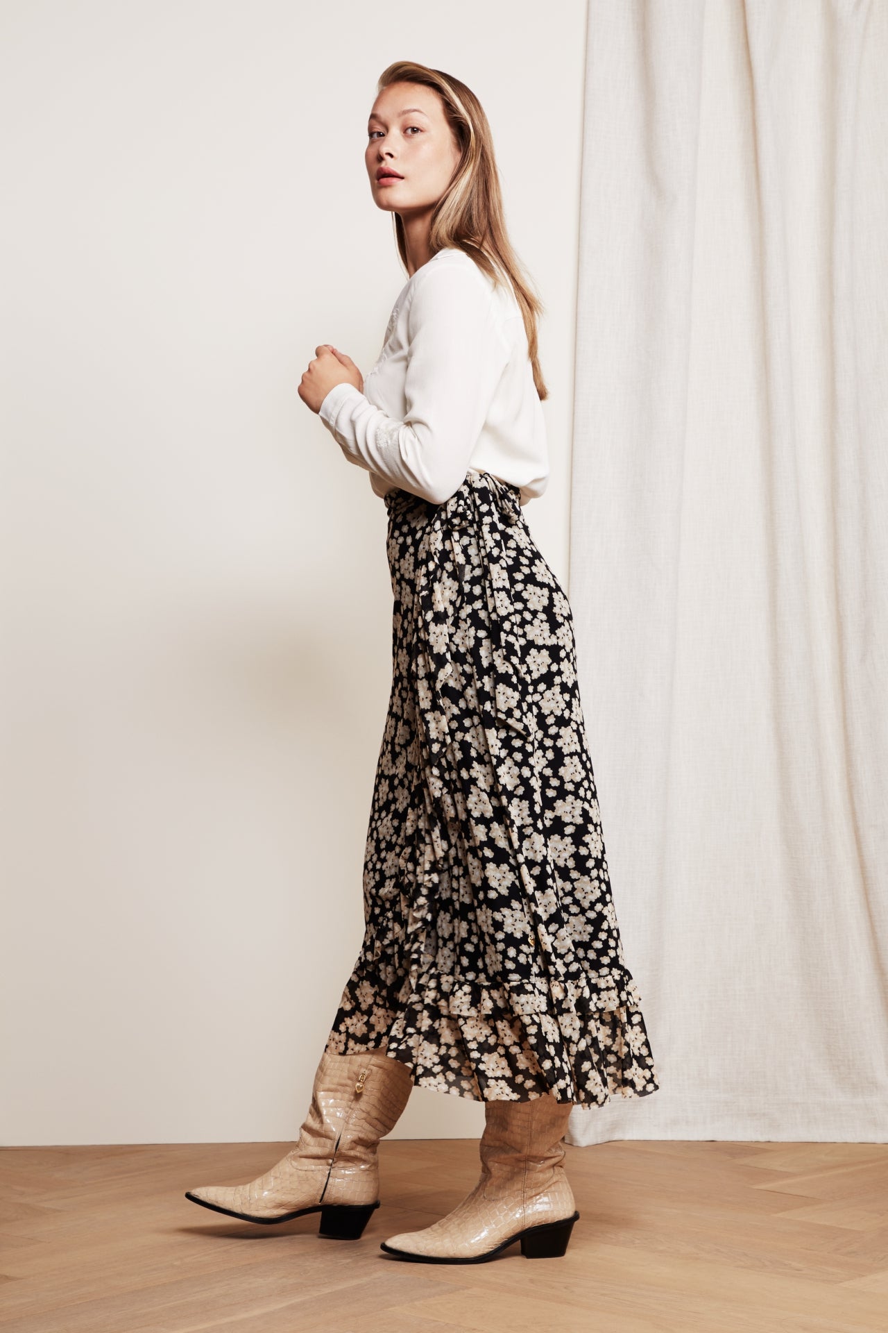 Bobo Frill Skirt Fabienne chapot - second hand