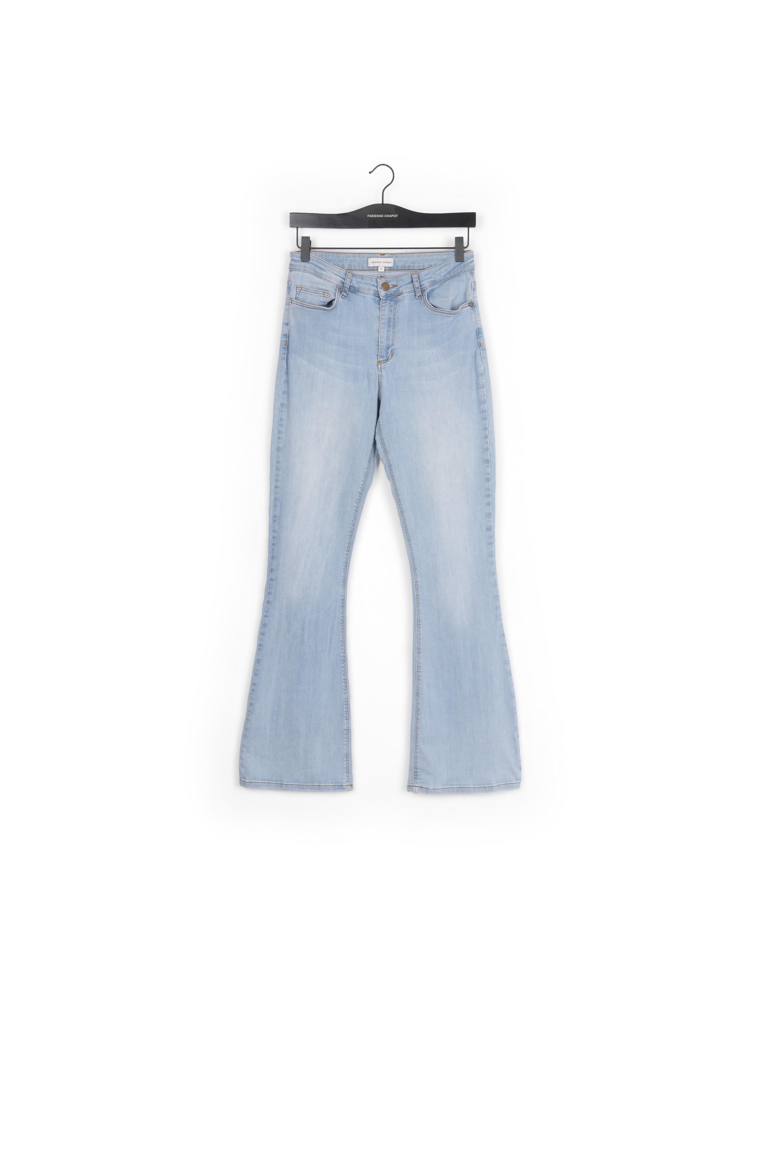 Eva Denim Flare Trousers Fabienne chapot - second hand