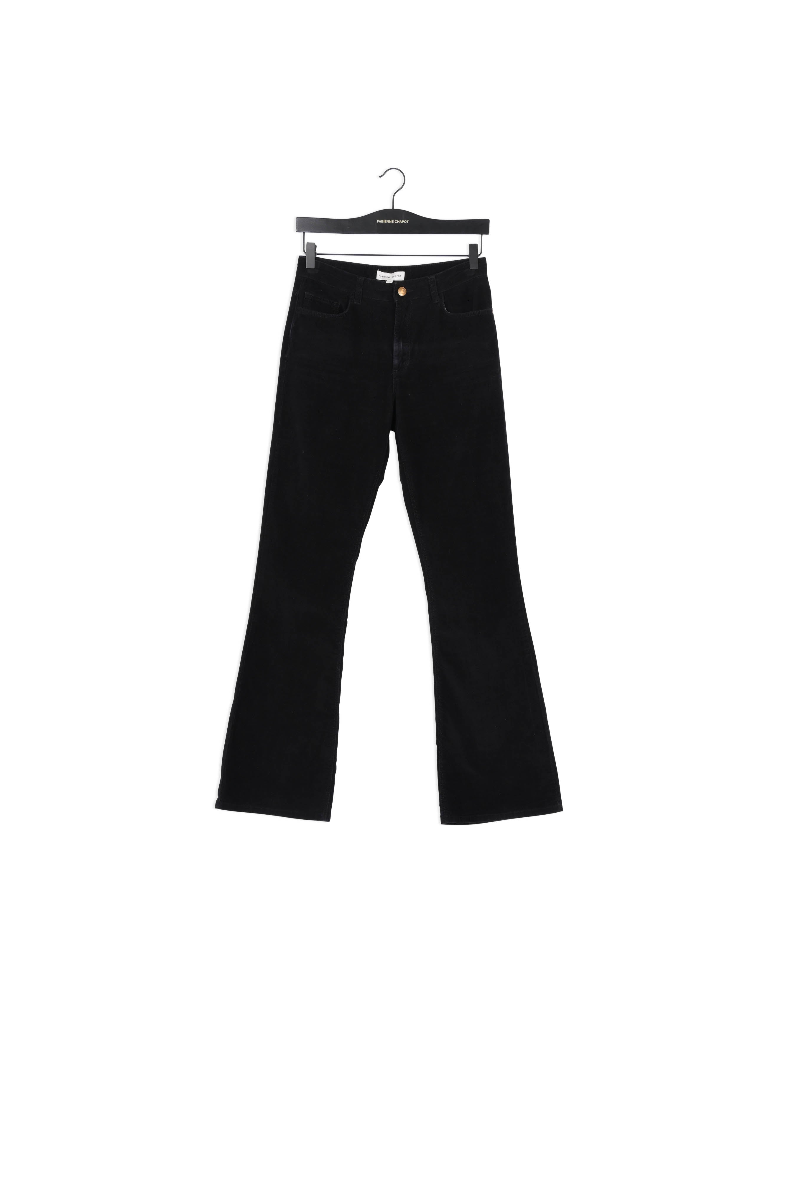 Eva Corduroy Flare Trousers Fabienne chapot - second hand