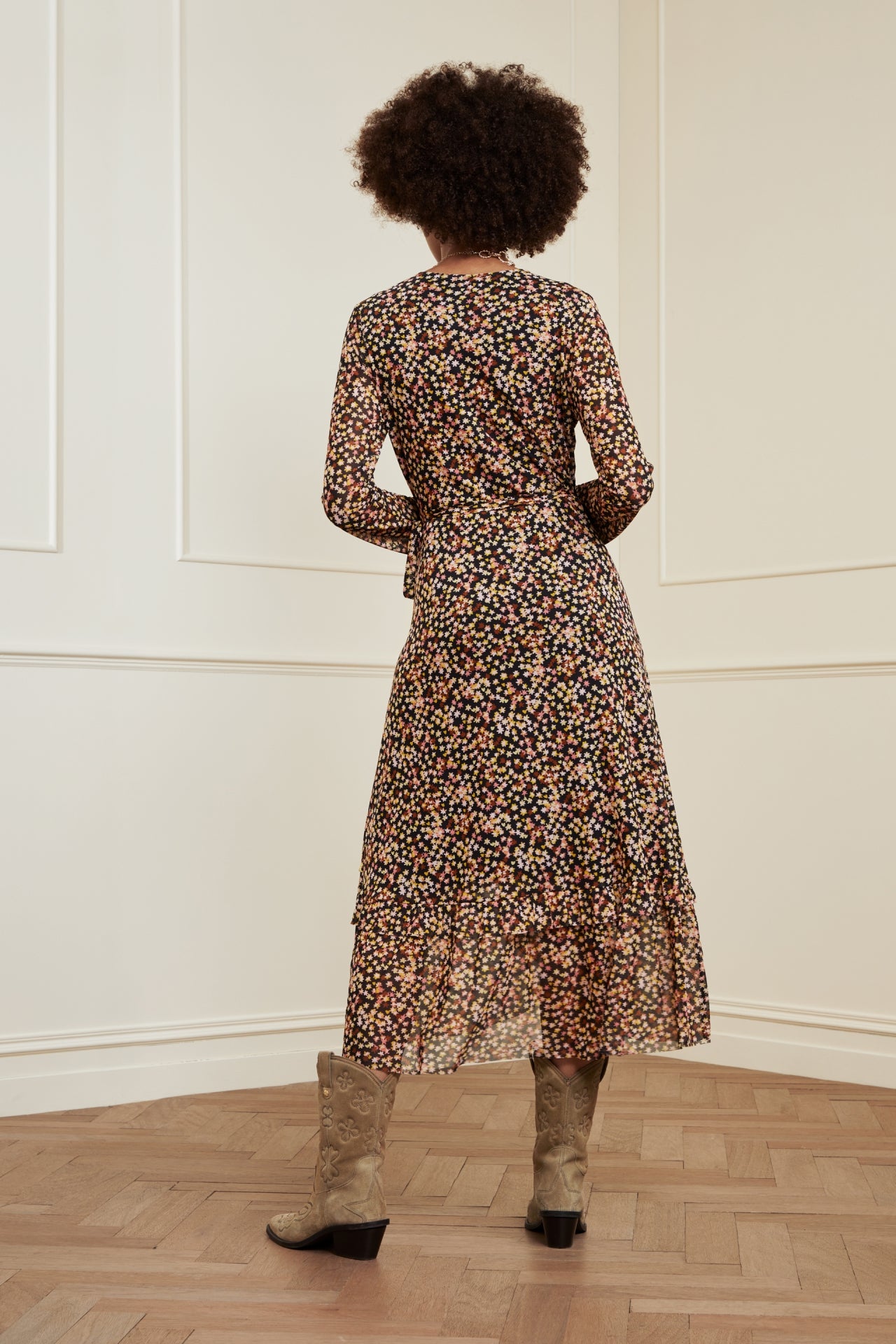 Natasja Frill Dress Fabienne chapot - second hand