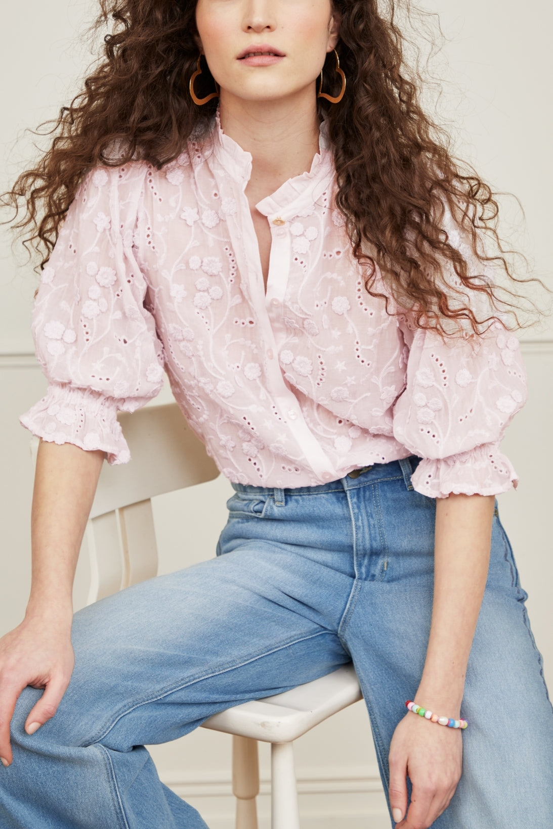 Meggy Short Sleeve Blouse Fabienne chapot - second hand