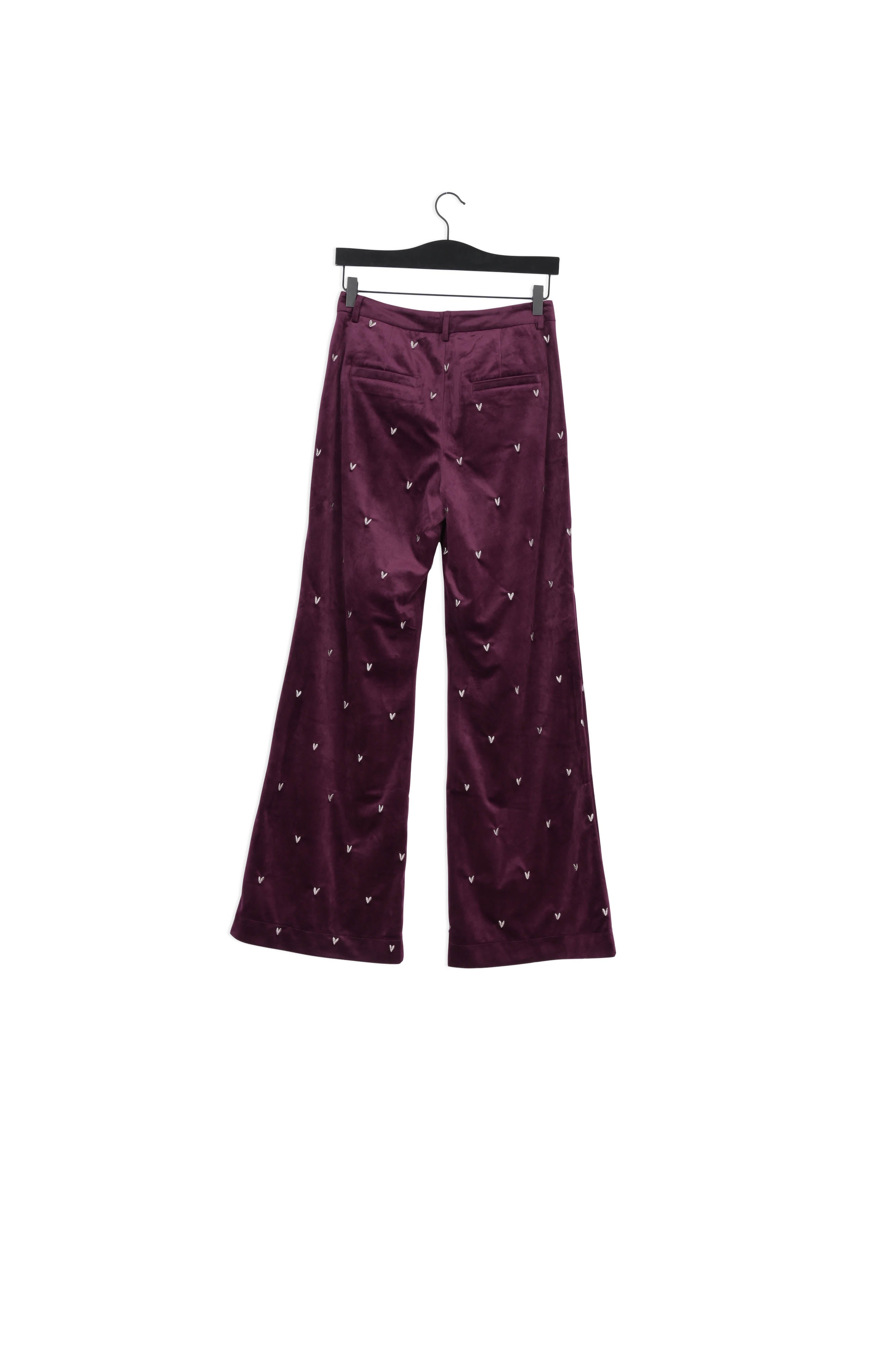 Puck Velvet Trousers Fabienne chapot - second hand