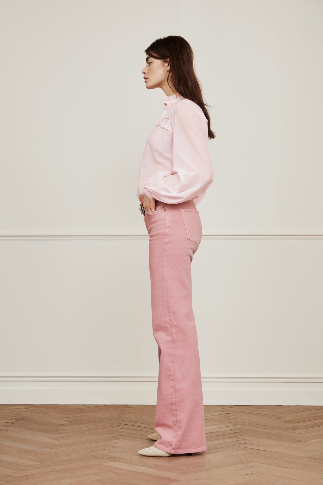 Eva Wide Leg Trousers Fabienne chapot - second hand