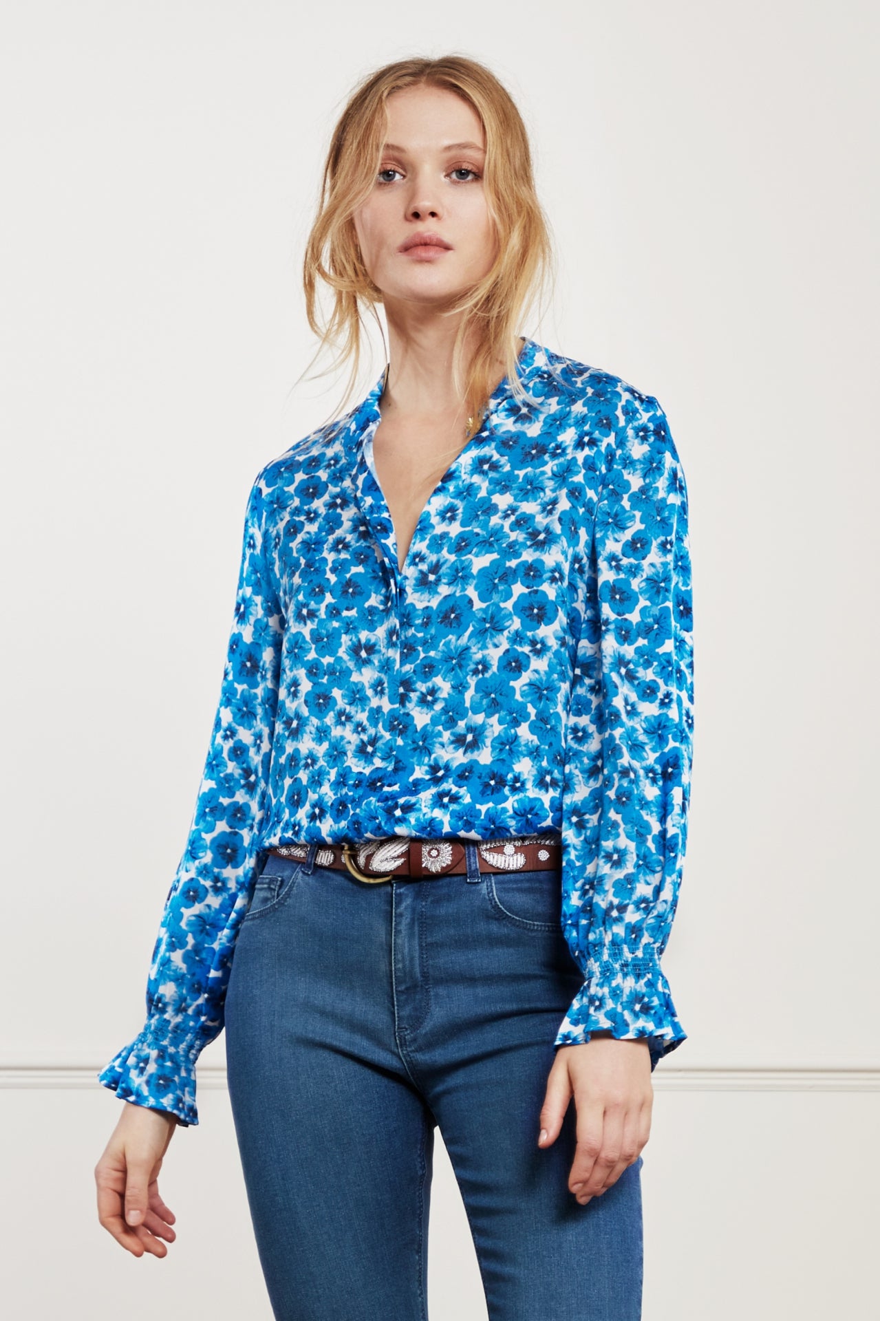 Studio Blouse Fabienne chapot - second hand