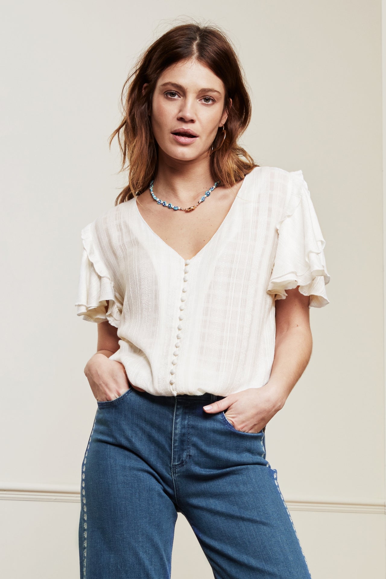 Leo Summer Top Fabienne chapot - second hand