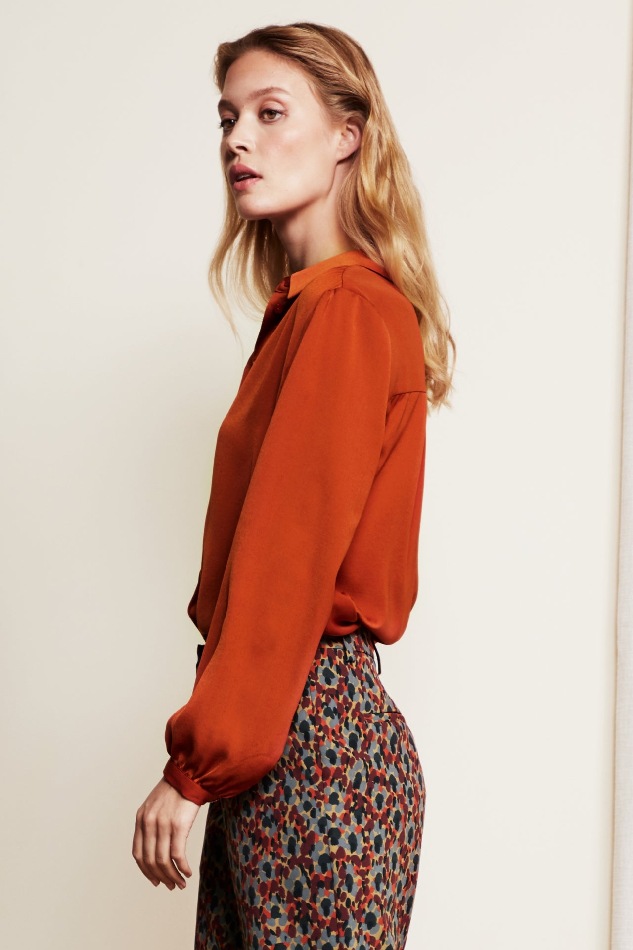 Mira Solid Blouse Fabienne chapot - second hand