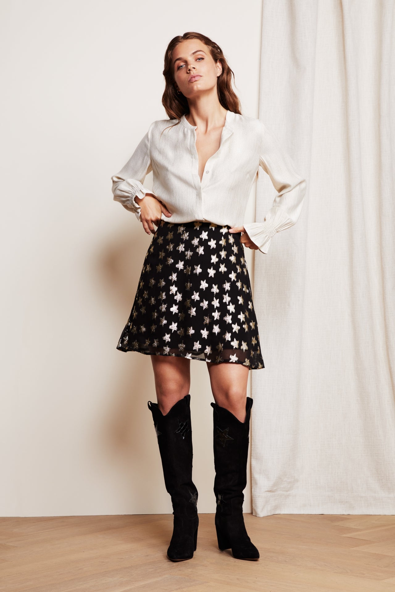 Studio Blouse Fabienne chapot - second hand
