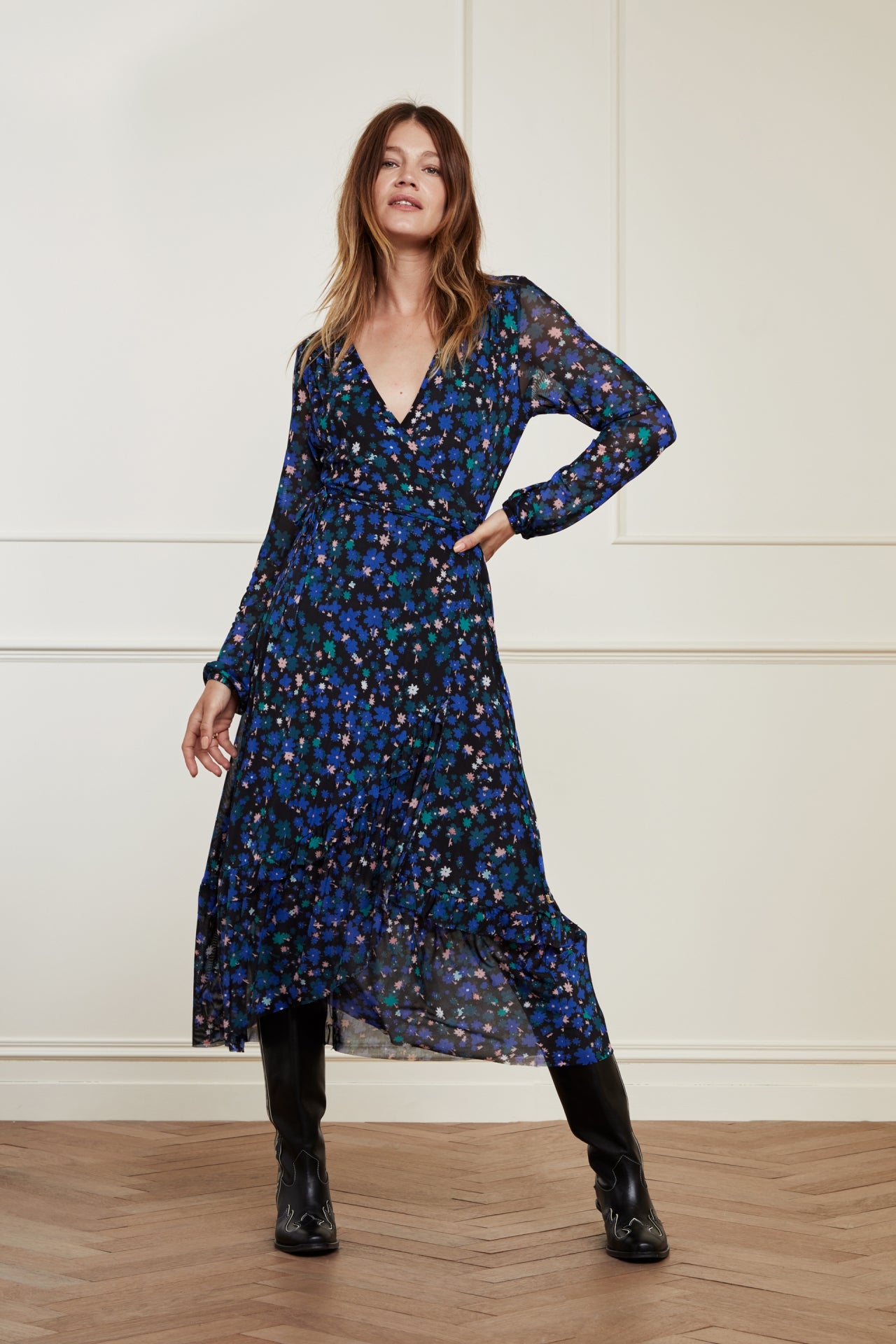 Natasja Frill Dress Fabienne chapot - second hand