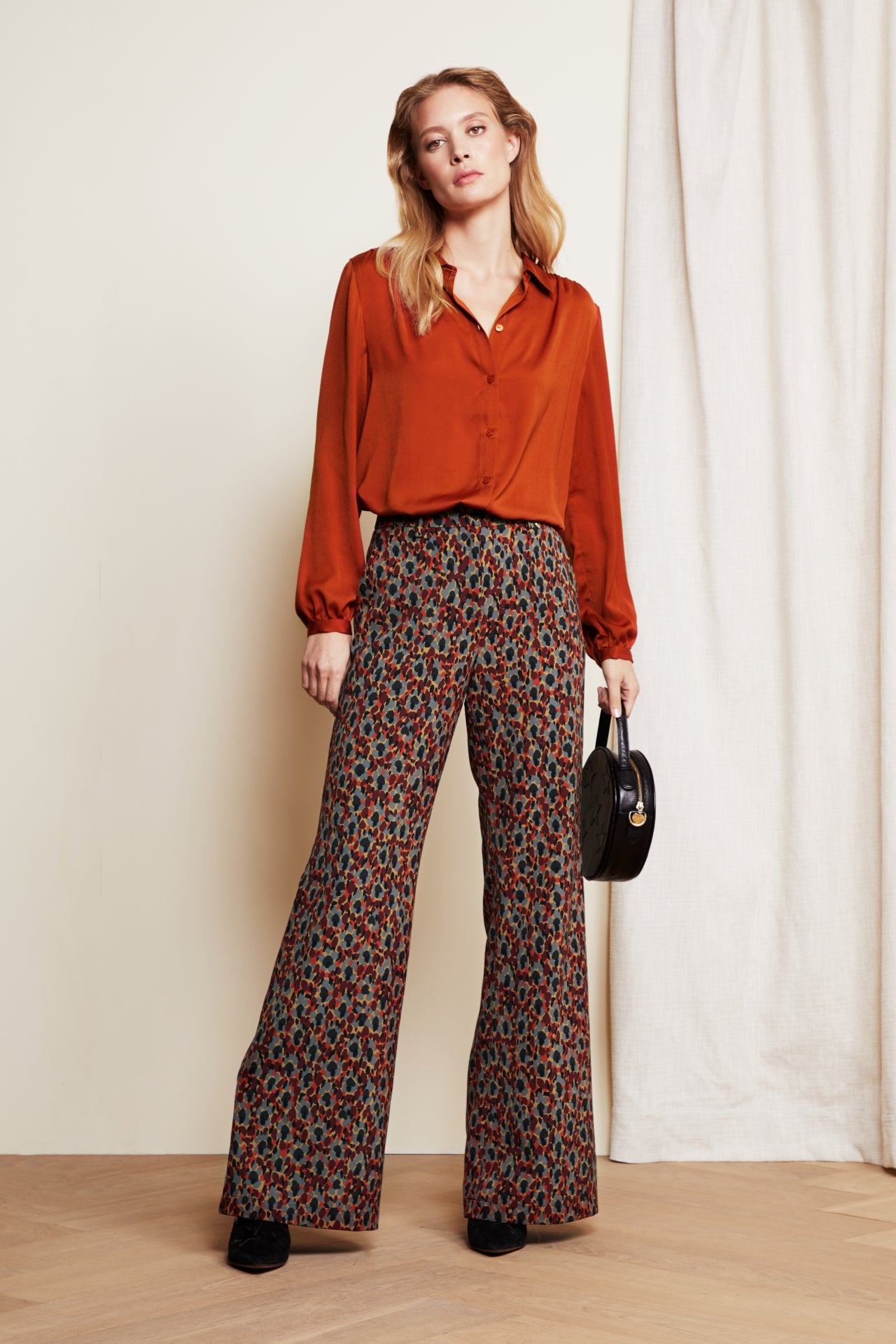 Mira Solid Blouse Fabienne chapot - second hand