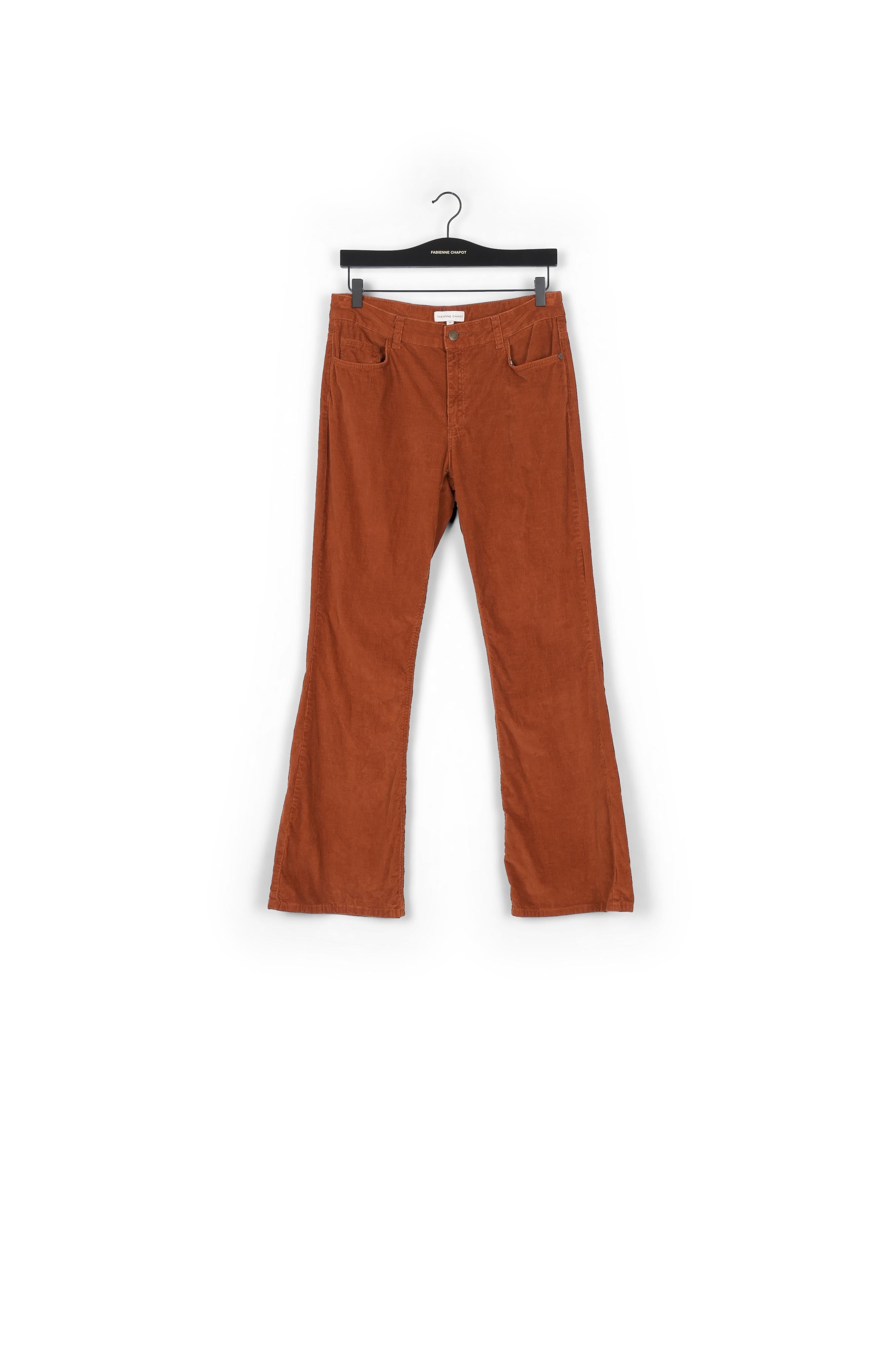Eva Corduroy Flare Trousers Fabienne chapot - second hand