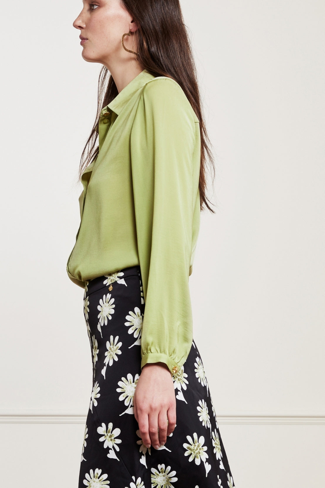 Mira Solid Blouse Fabienne chapot - second hand