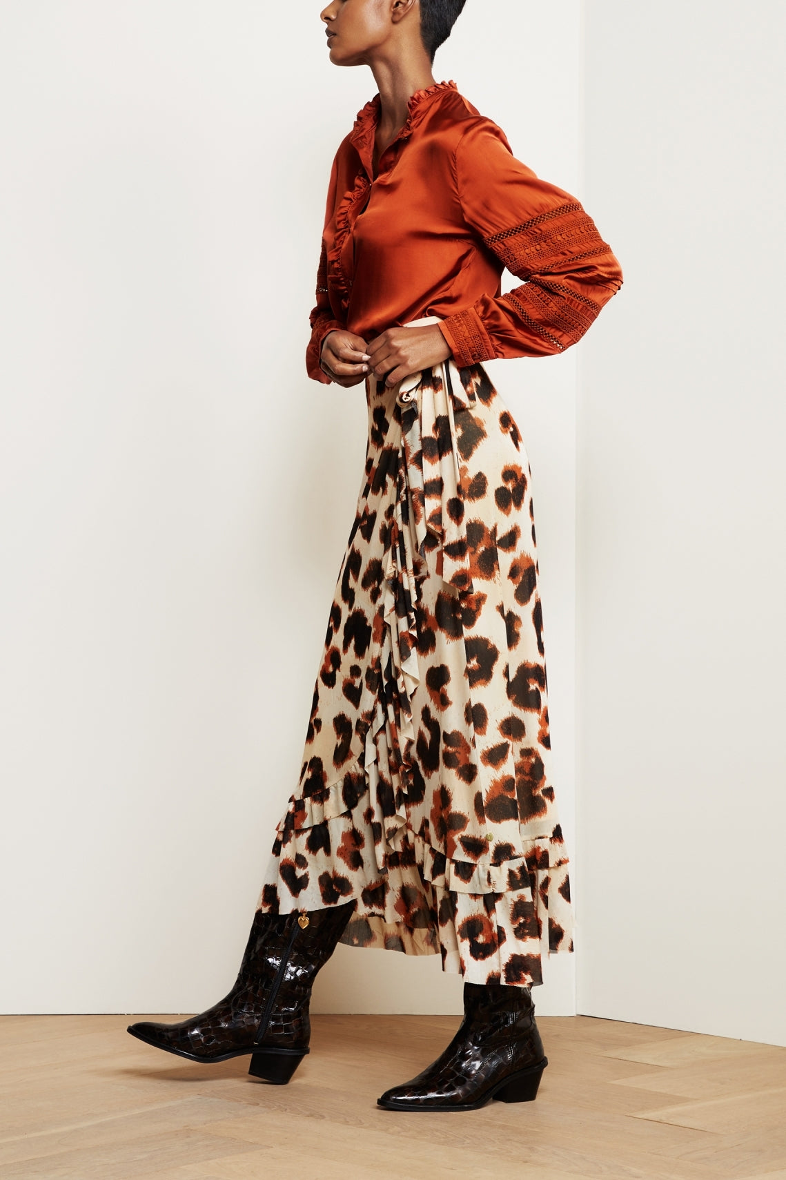 Bobo Frill Skirt Fabienne chapot - second hand