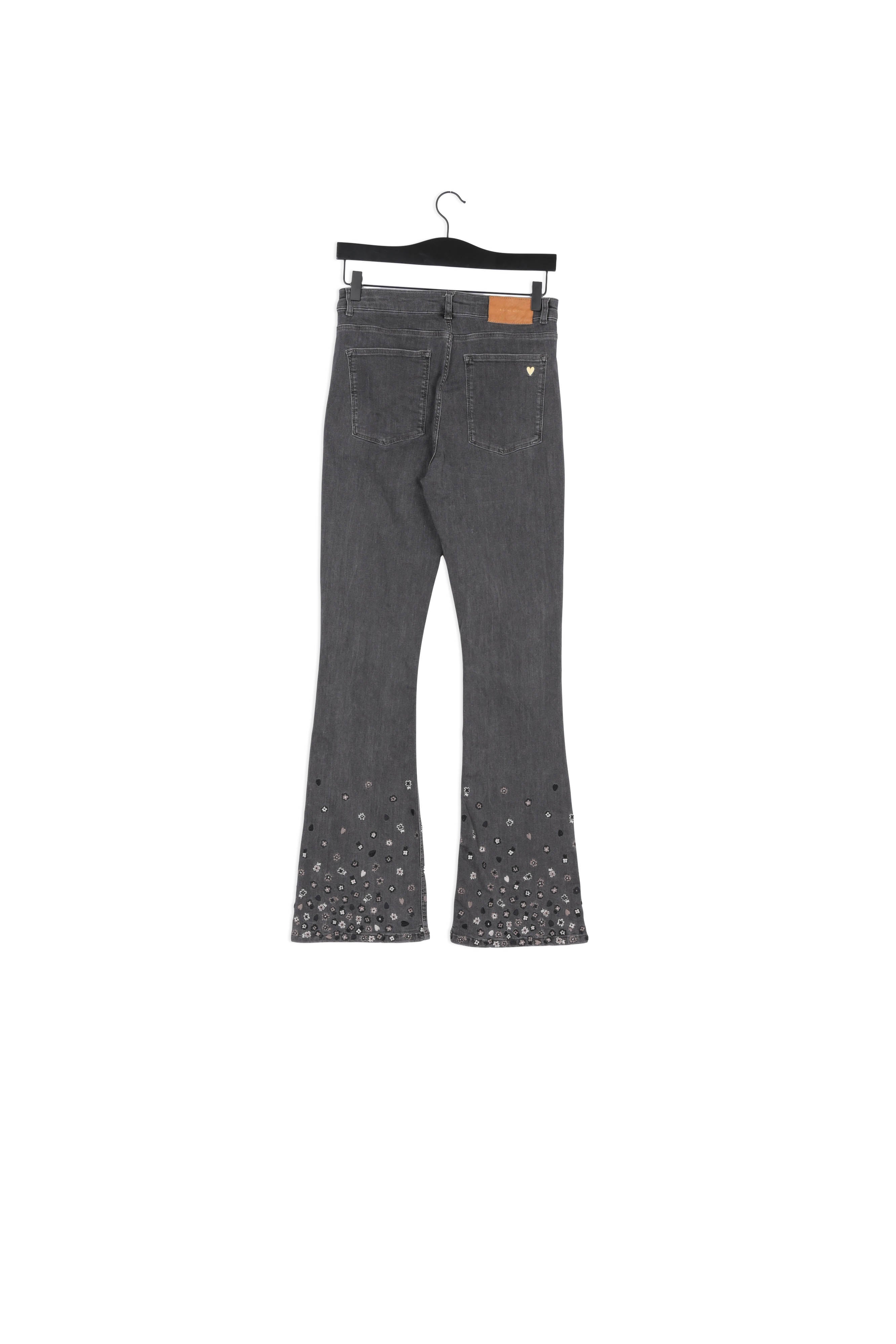 Eva Denim Flare Embro Trousers Fabienne chapot - second hand