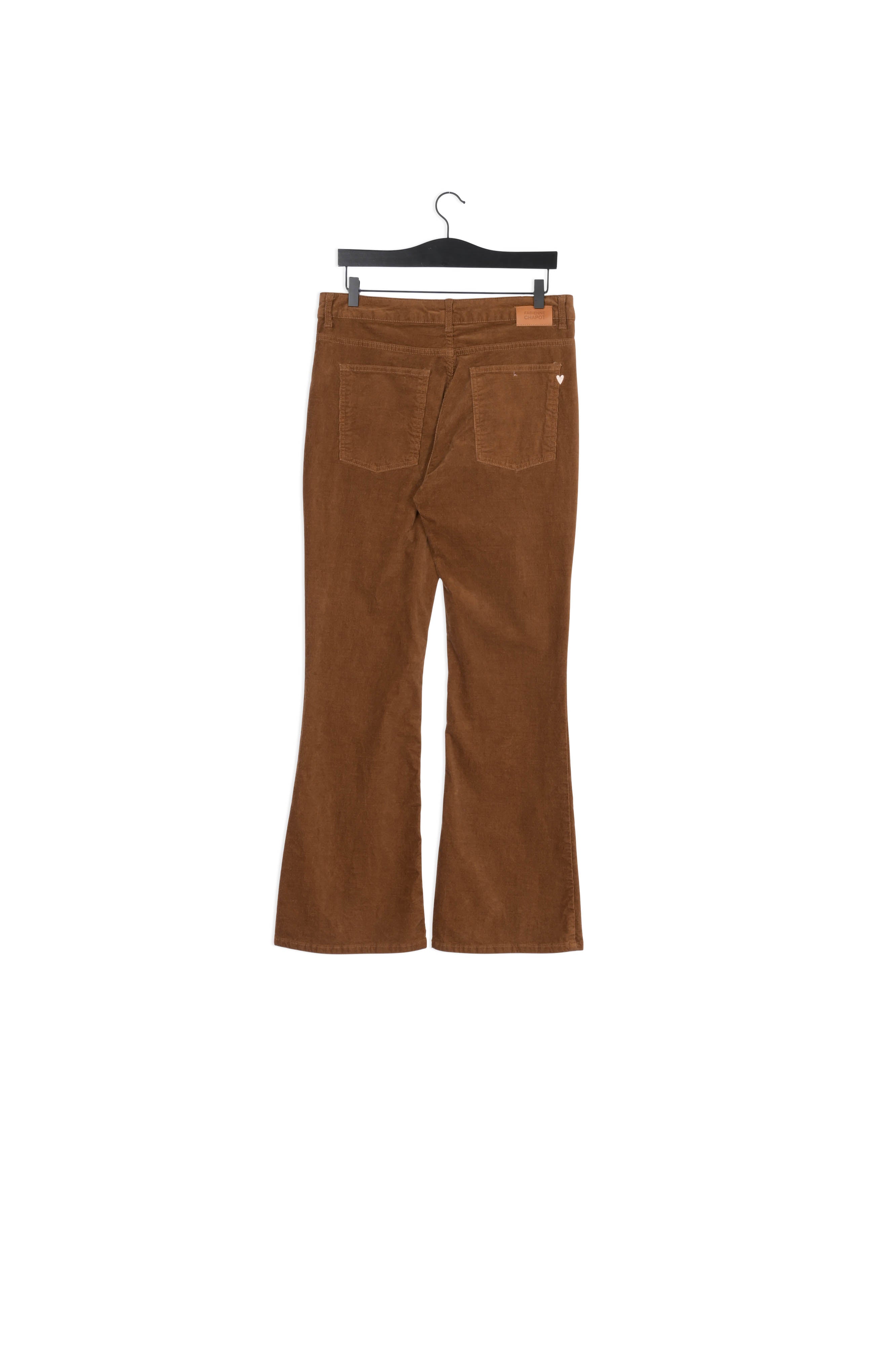 Eva Corduroy Flare Trousers Fabienne chapot - second hand