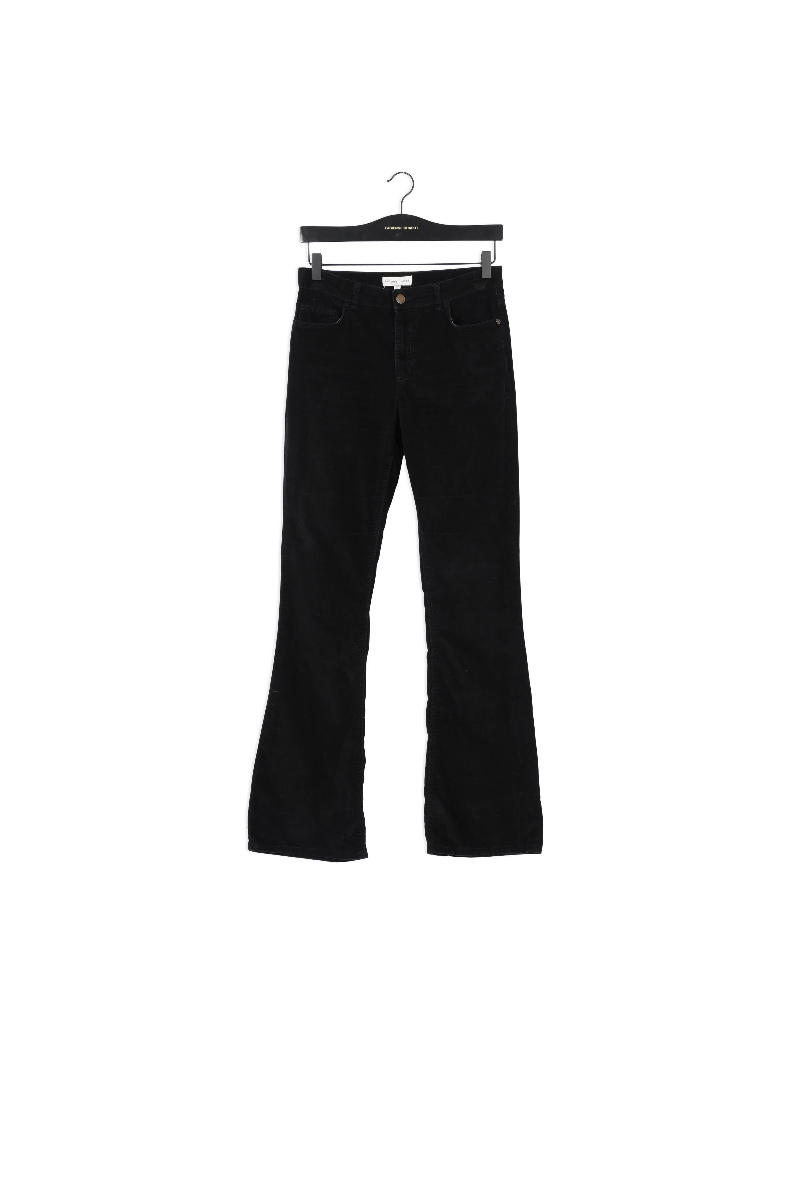Eva Corduroy Flare Trousers Fabienne chapot - second hand