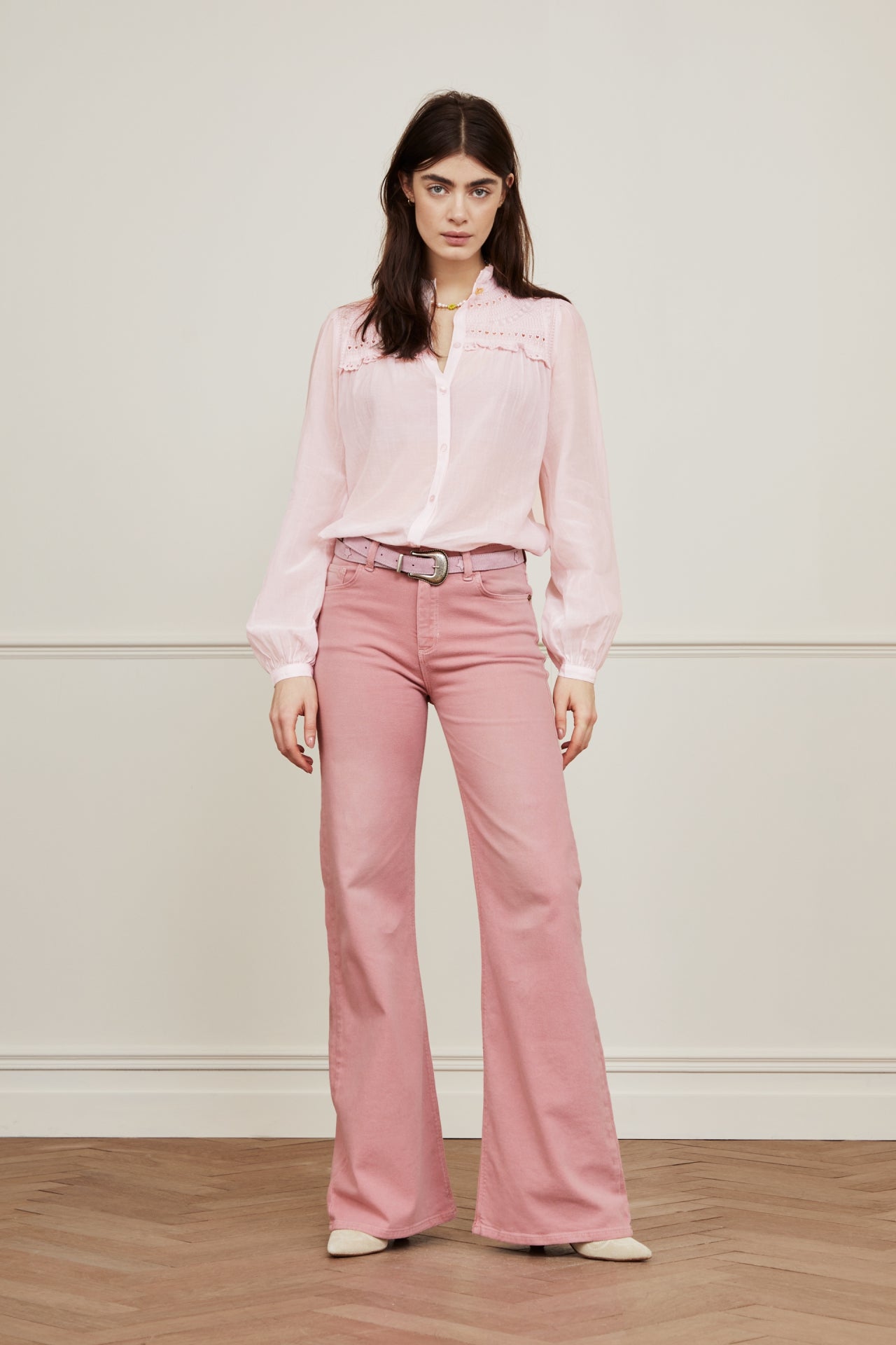 Eva Wide Leg Trousers Fabienne chapot - second hand