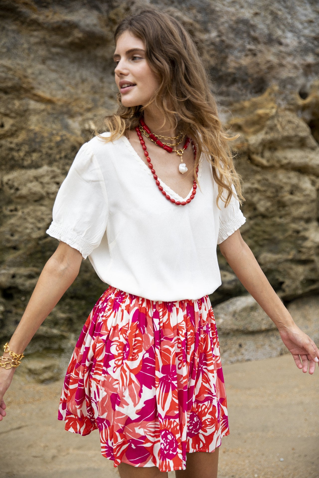 Swoosie Skirt Fabienne chapot - second hand