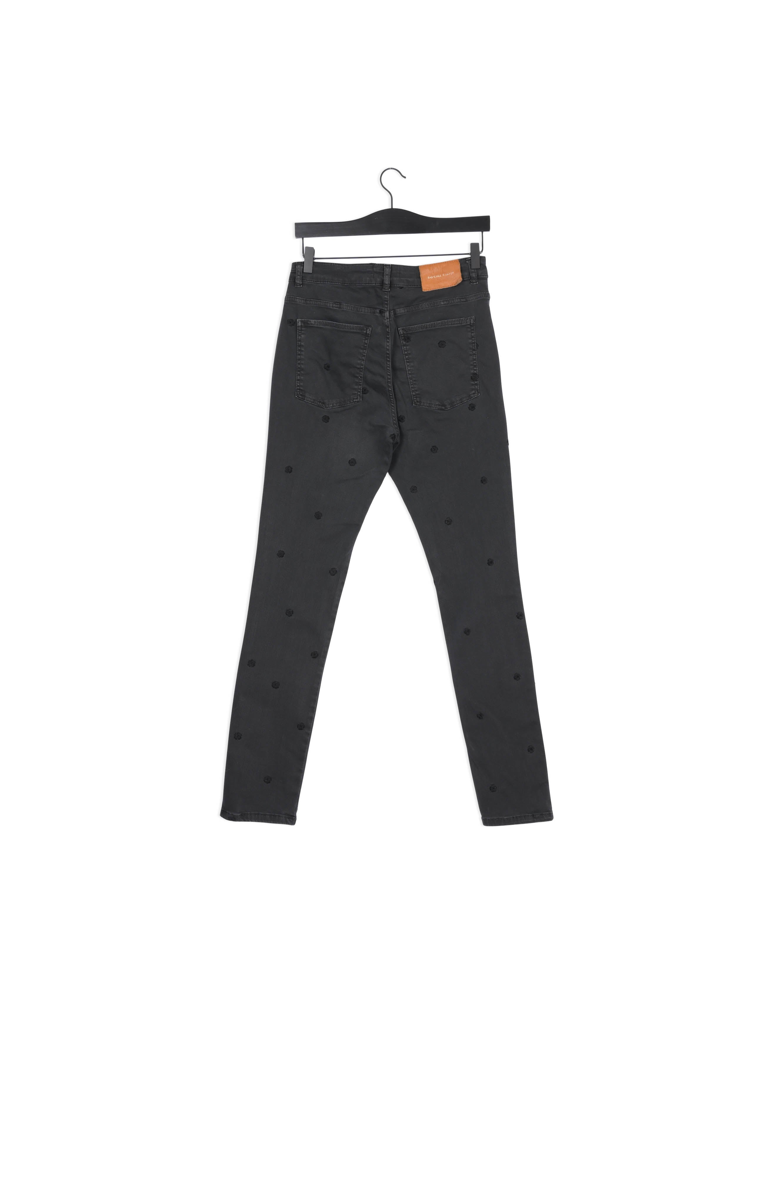 Eva Slim Embro Trousers Fabienne chapot - second hand